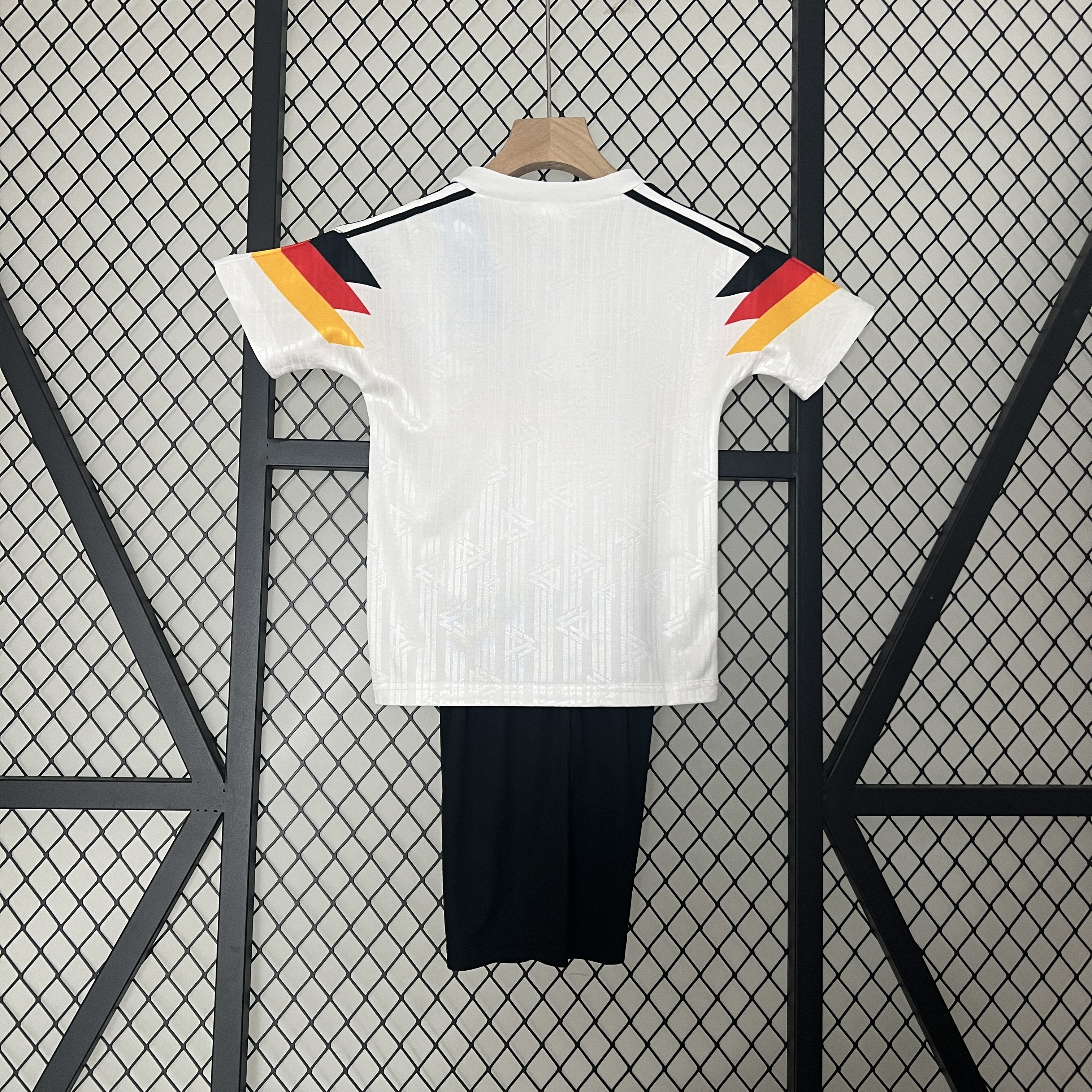 SIUjerseys-Retro Germany 1990 Home Stadium Kids Kit