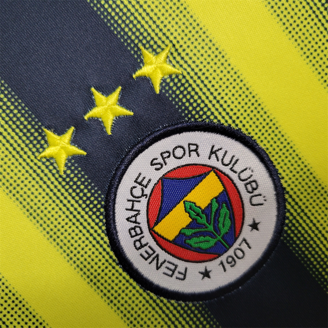 ManixJersey.com | Retro Fenerbahce 13-14 Home Stadium Jersey -Customize Name, Number and Patch | Worldwide Shipping