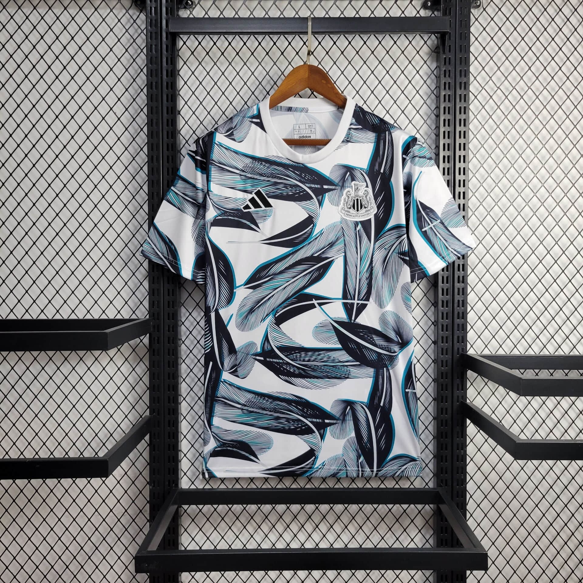 unitedfutballjersey-Newcastle United 24-25 Pre-Match Training Jersey - Fans Version