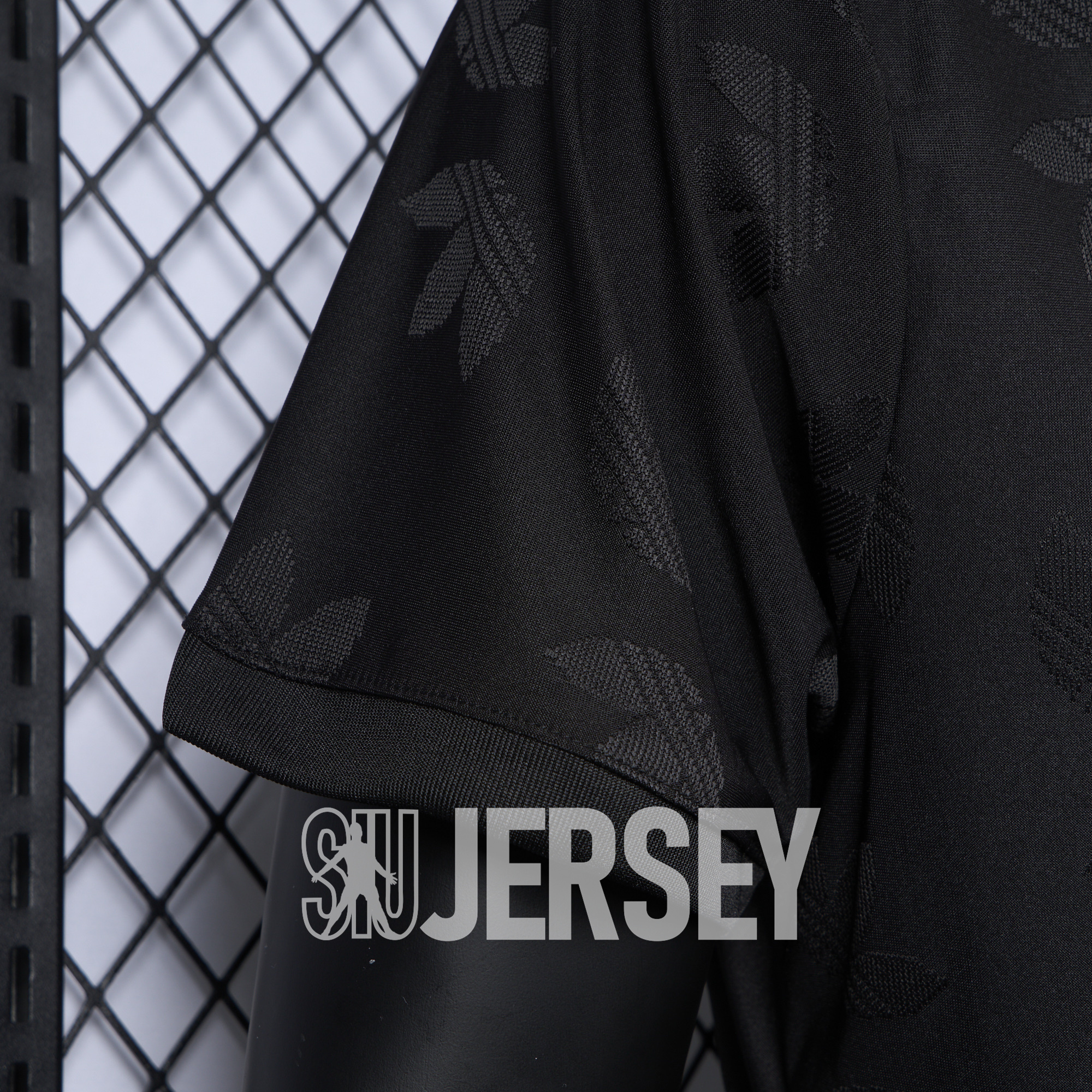 SIUjerseys-Real Madrid 24-25 Trefoil Black Jersey - Player Version