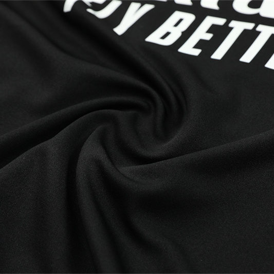 SIUjerseys-Real Madrid 24-25 Long Sleeve Training Set - Black and Purple