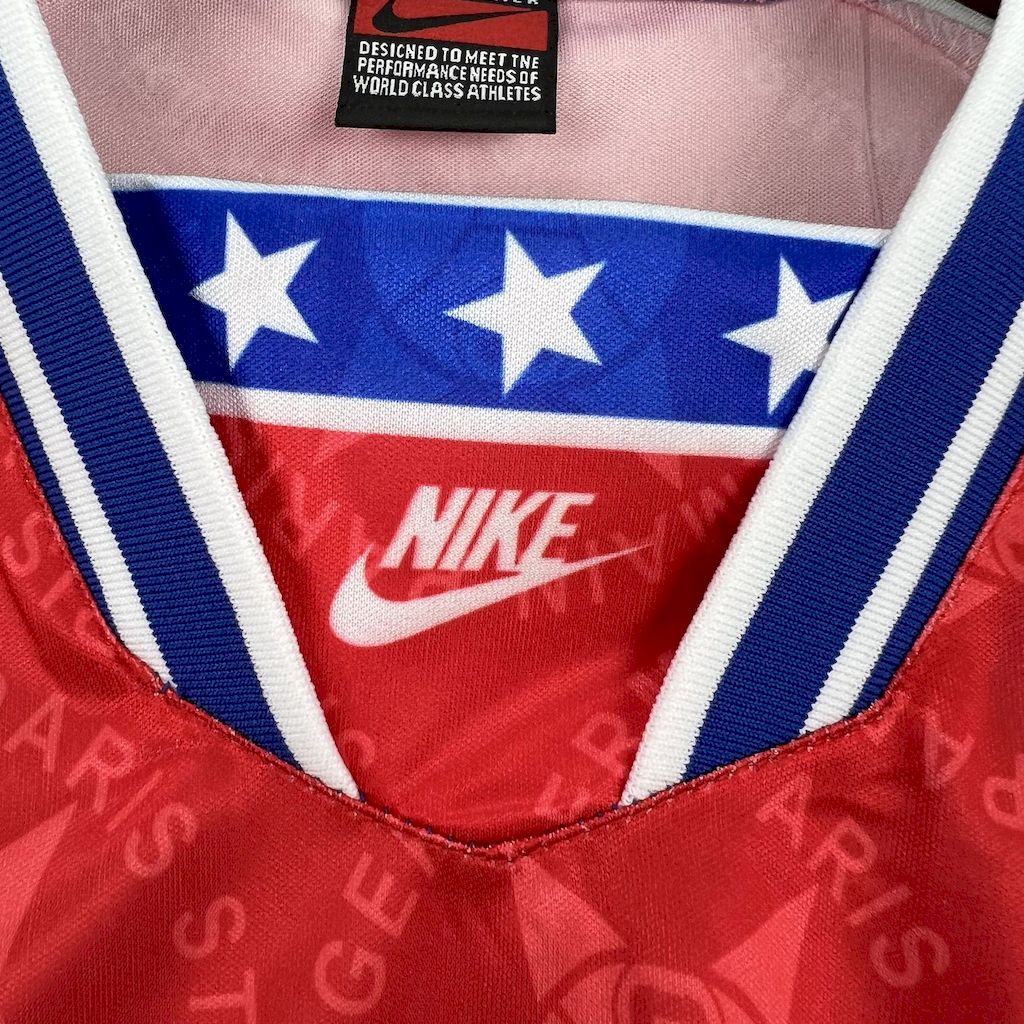 SIUjerseys-Retro Paris Saint-Germain PSG 1994-95 Away Unsponsored Jersey