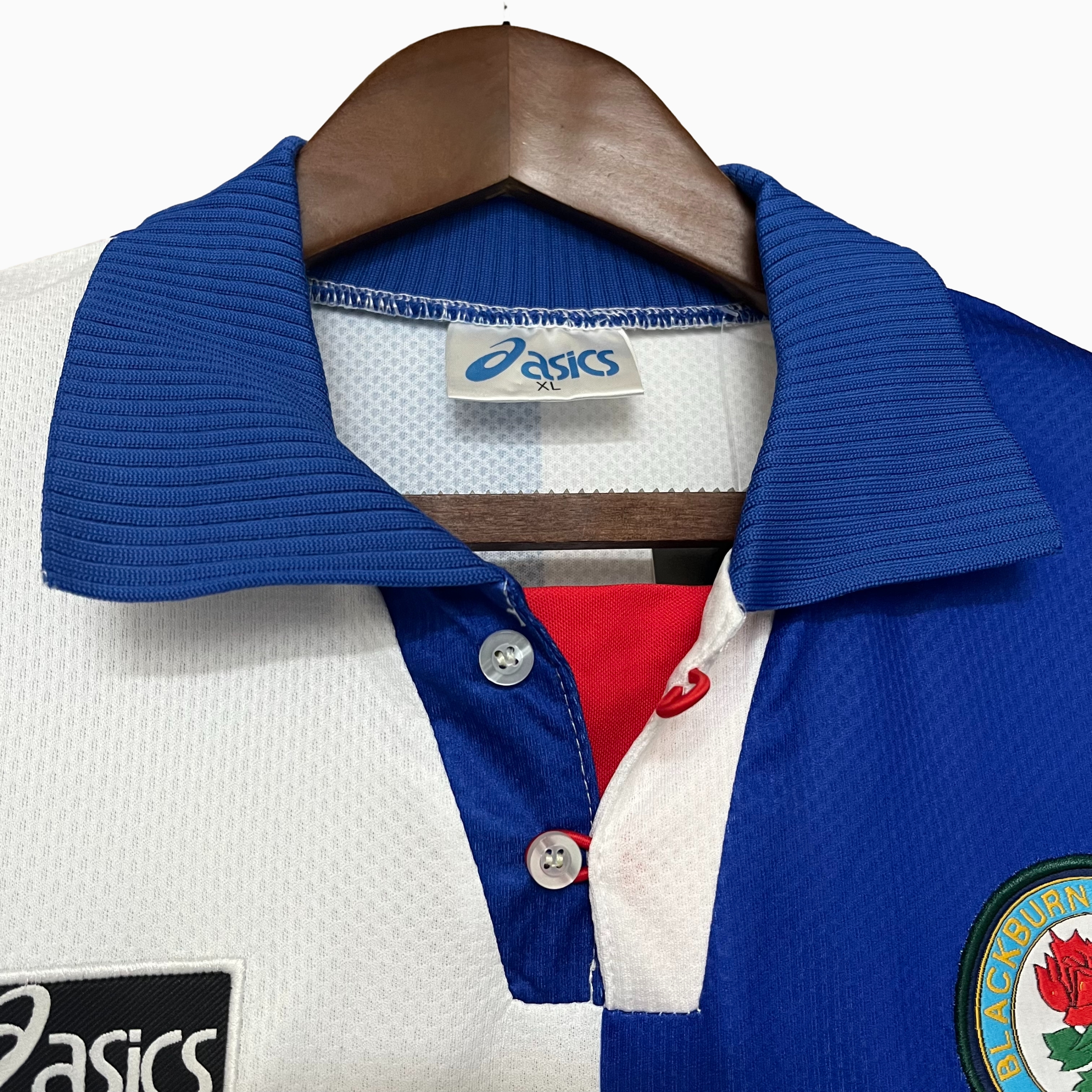 SIUjerseys-Retro Blackburn Rovers 1994-95 Home Stadium Jersey