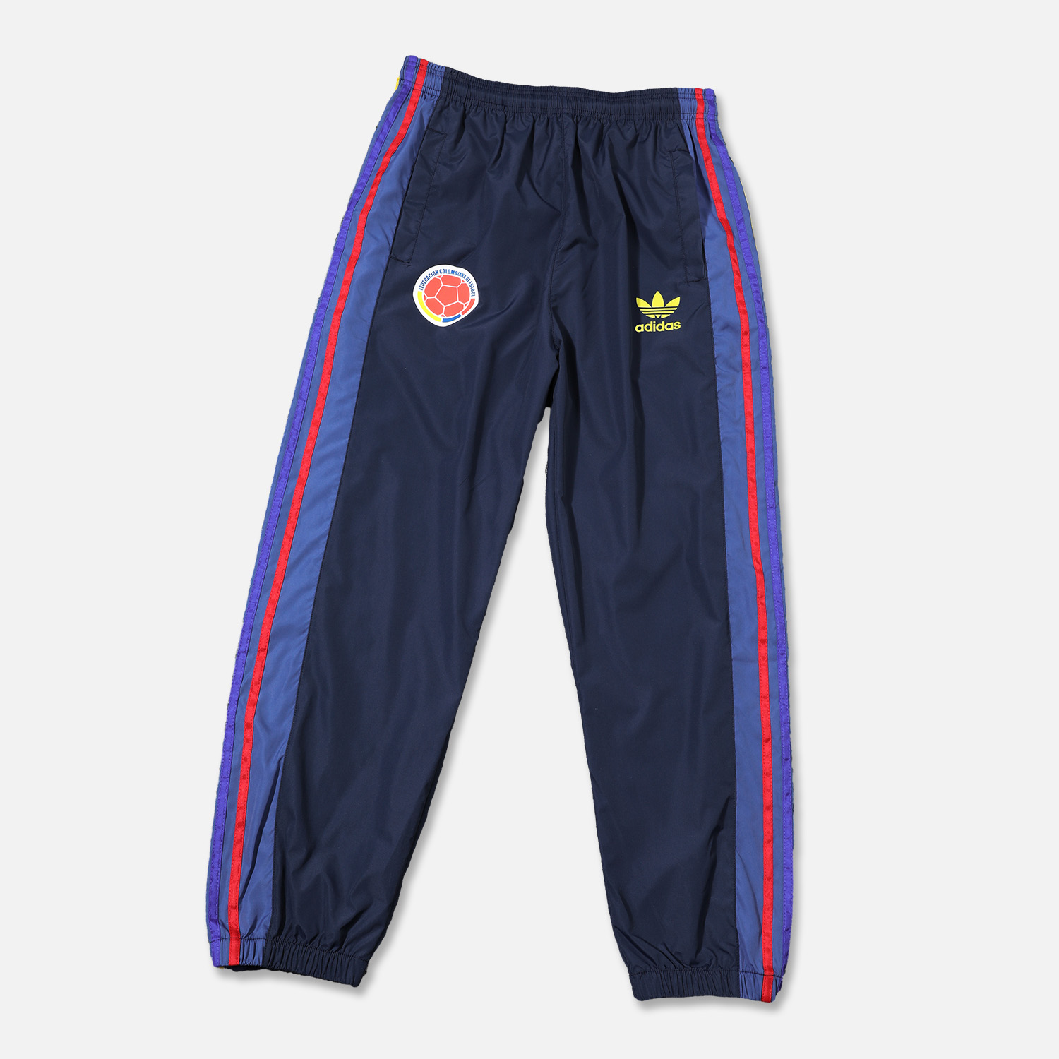 ManixJersey.com | Colombia 24-25 Blue Throwback Windbreaker Suit - Jackets & Pants -Customize Name, Number and Patch | Worldwide Shipping