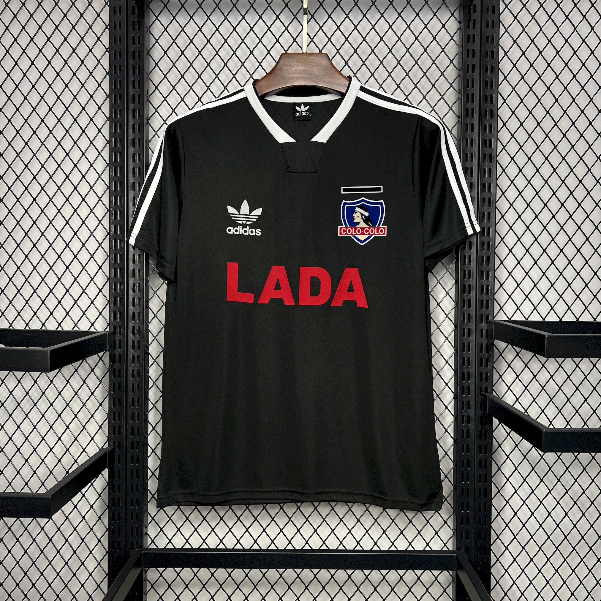 ManixJersey.com | Retro Colo Colo 1991 Away Jersey -Customize Name, Number and Patch | Worldwide Shipping