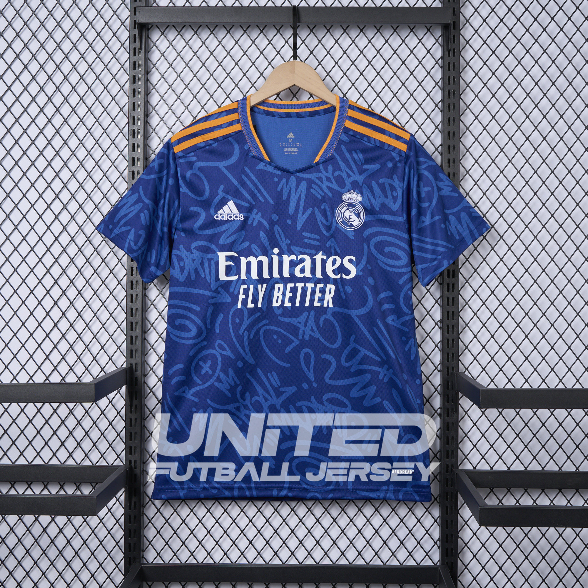 foot-Retro Real Madrid 2021-22 Away Jersey