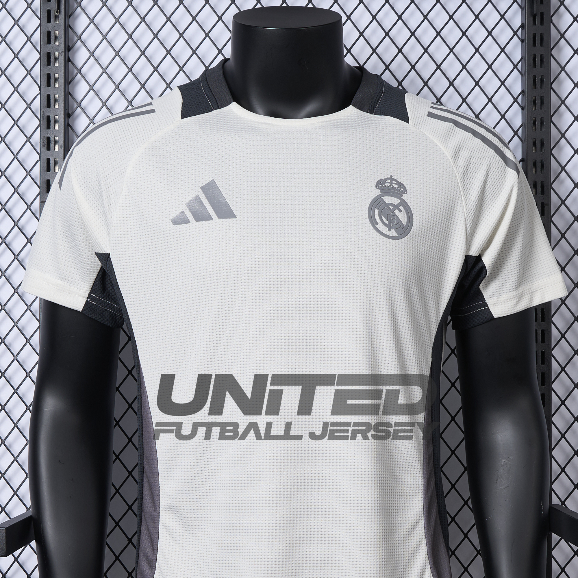 foot-Real Madrid 24-25 White Training Jersey - Player Version