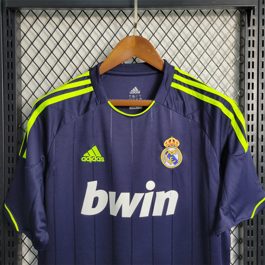 JerseysGala.com | Real Madrid Retro 12-13 Away Jersey -Customize Name, Number and Patch | Worldwide Shipping