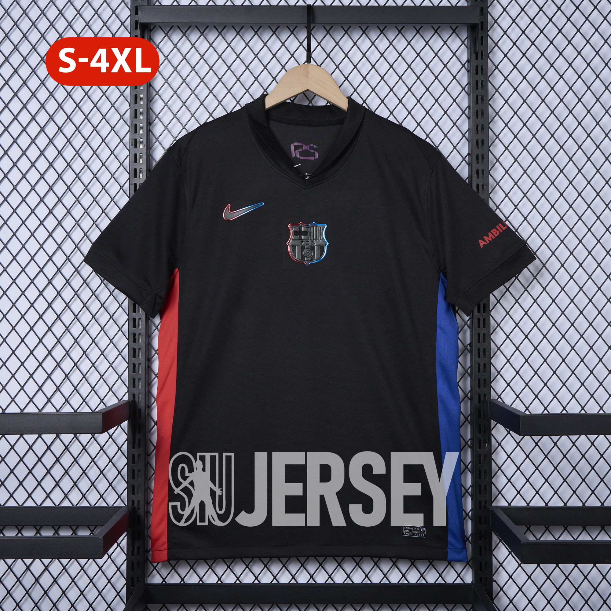 UltraTrikot-Barcelona 24-25 Away Unsponsored Jersey - Fans Version