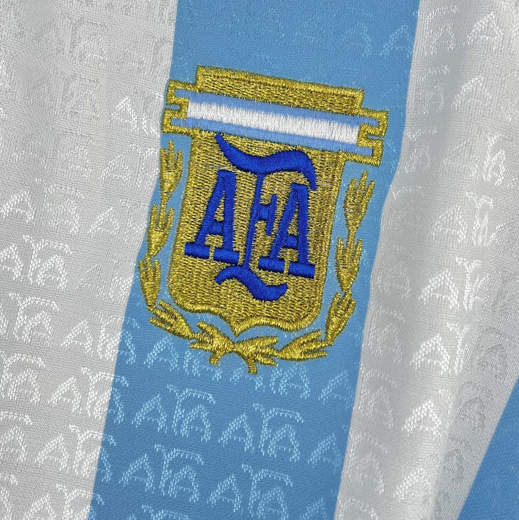 SIUjerseys-Retro Argentina 1996 Home Jersey