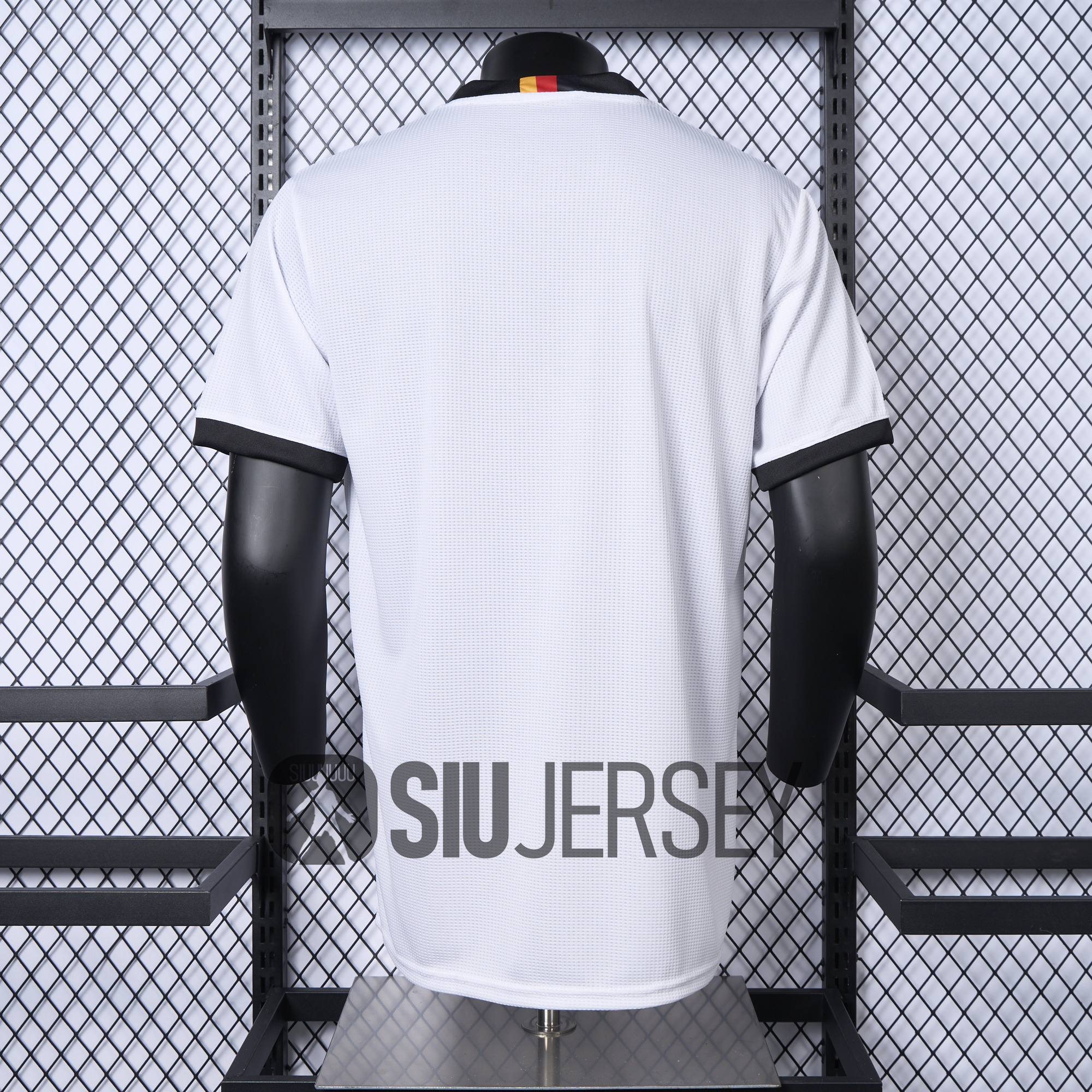 SIUjerseys-Germany 2025 White Retro Style Jersey - Player Version