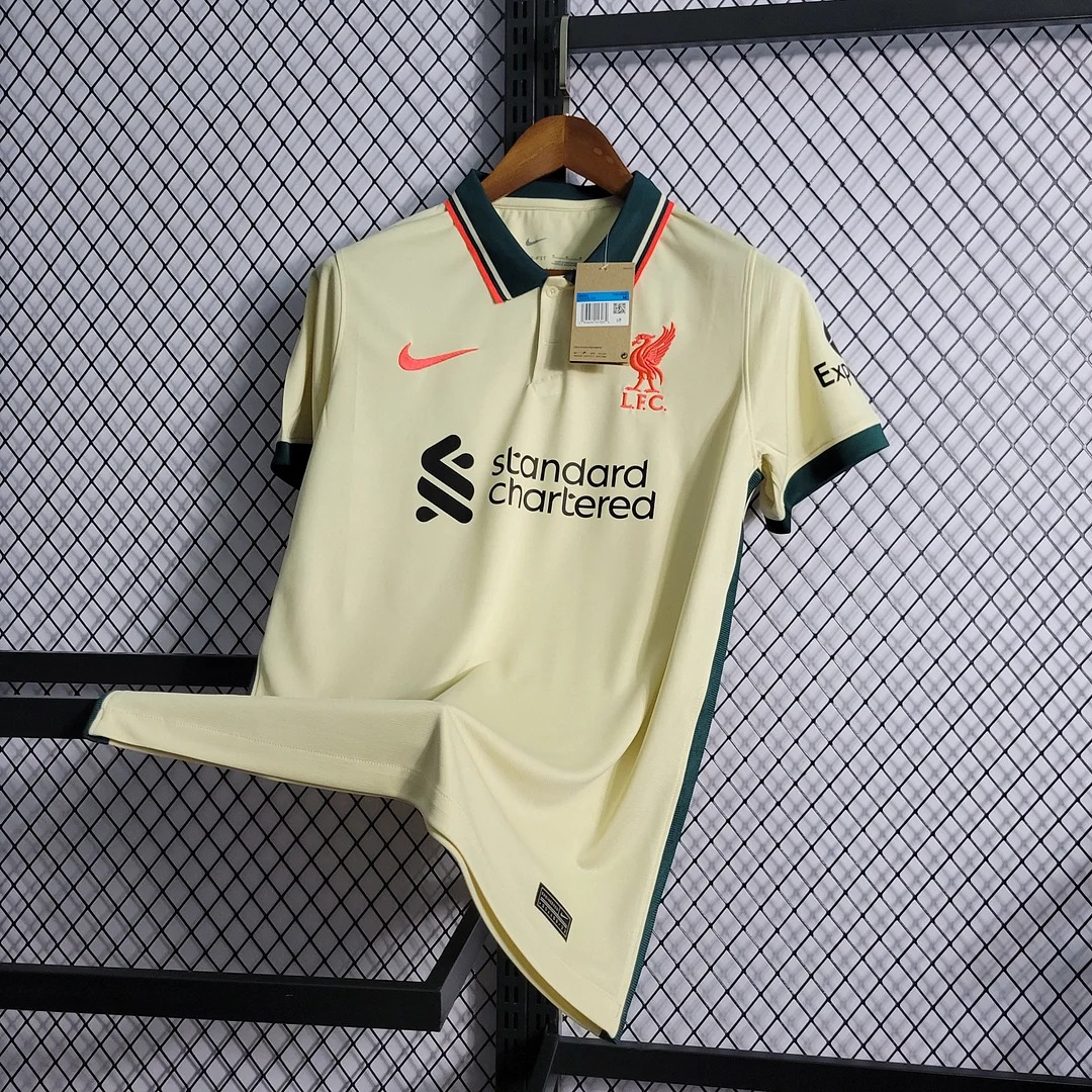 JerseysGala.com | Retro Liver.pool 21-22 Away Stadium Jersey - Fans Version -Customize Name, Number and Patch | Worldwide Shipping