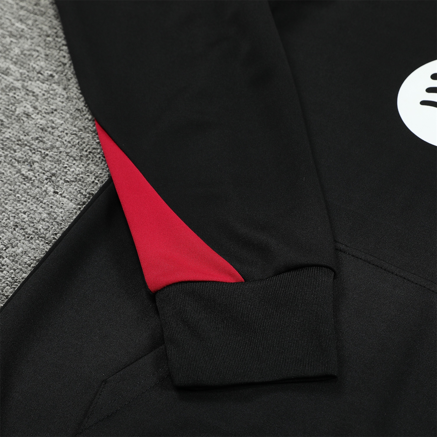 SIUjerseys-Barcelona 24-25 Training Hoodie Set - Black Hoodie and Black Pants