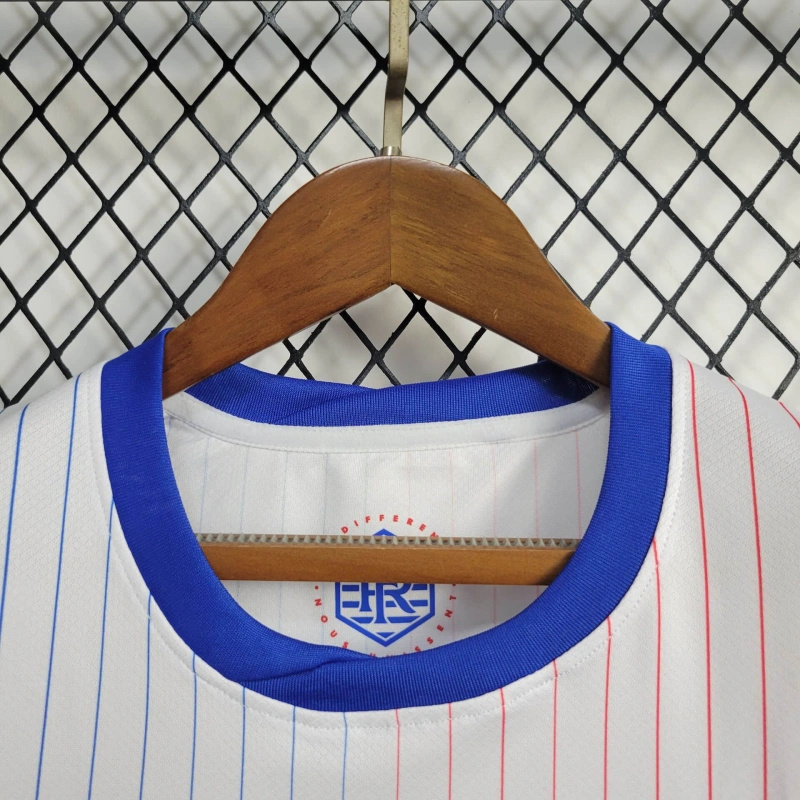 ManixJersey.com | Women's France 2024 Away Stadium Jersey -Customize Name, Number and Patch | Worldwide Shipping