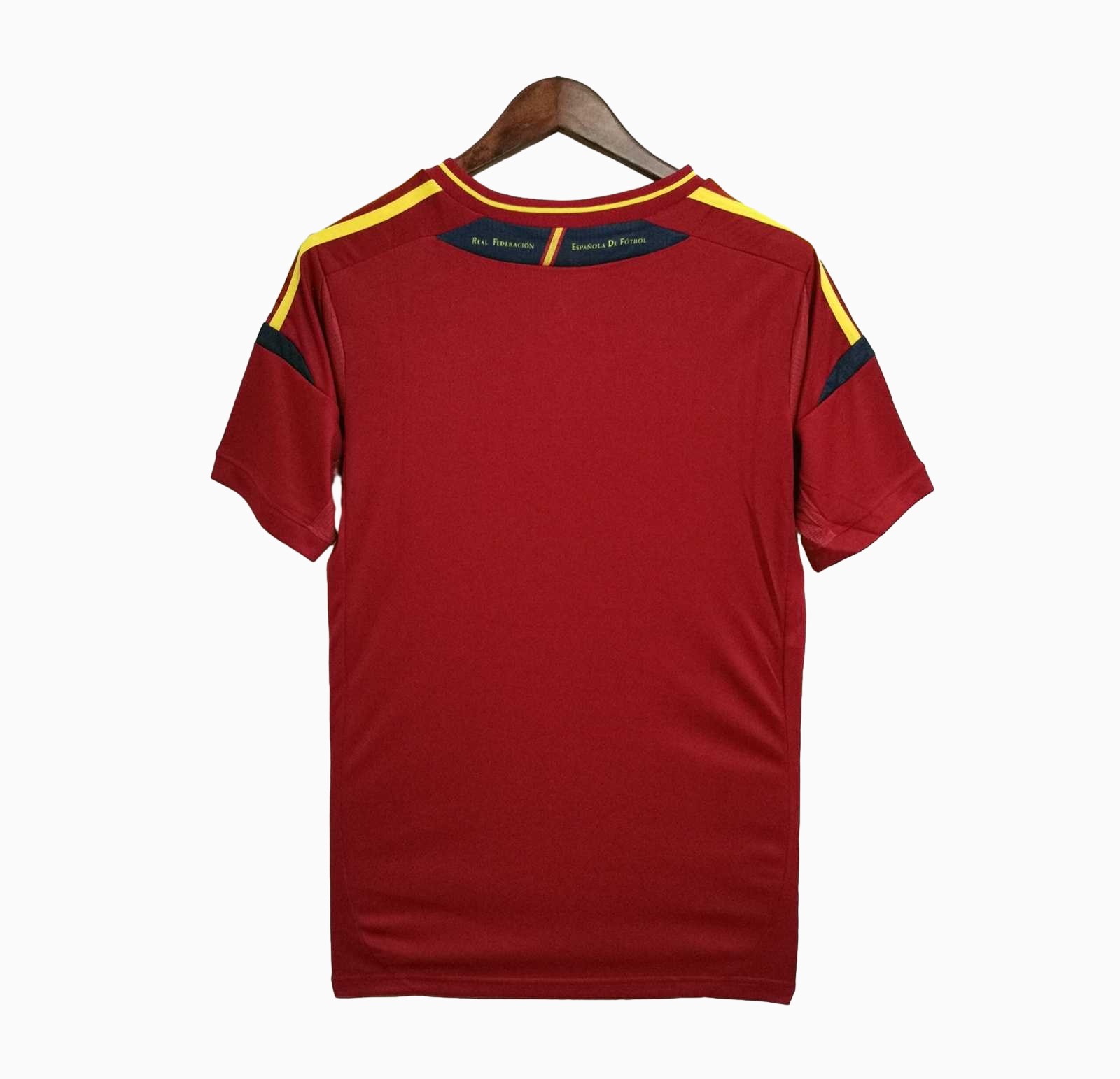 SIUjerseys-Retro Spain 2012 Home Stadium Jersey