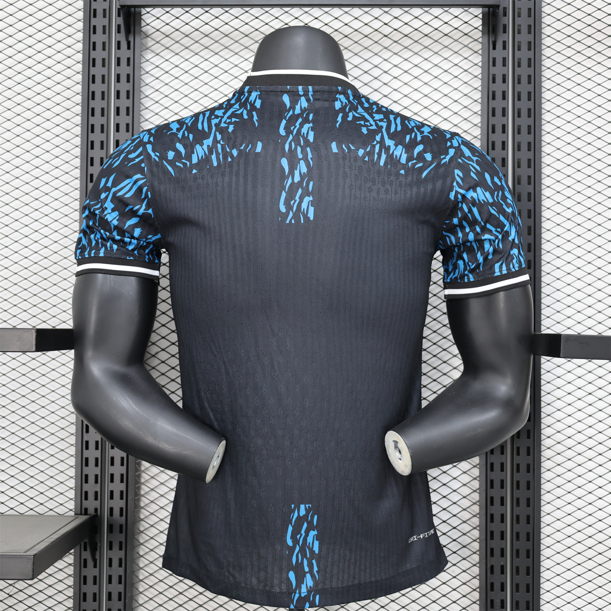 SIUjerseys-Barcelona 24-25 Balck and Blue Lion Special Edition Jersey - Player Version