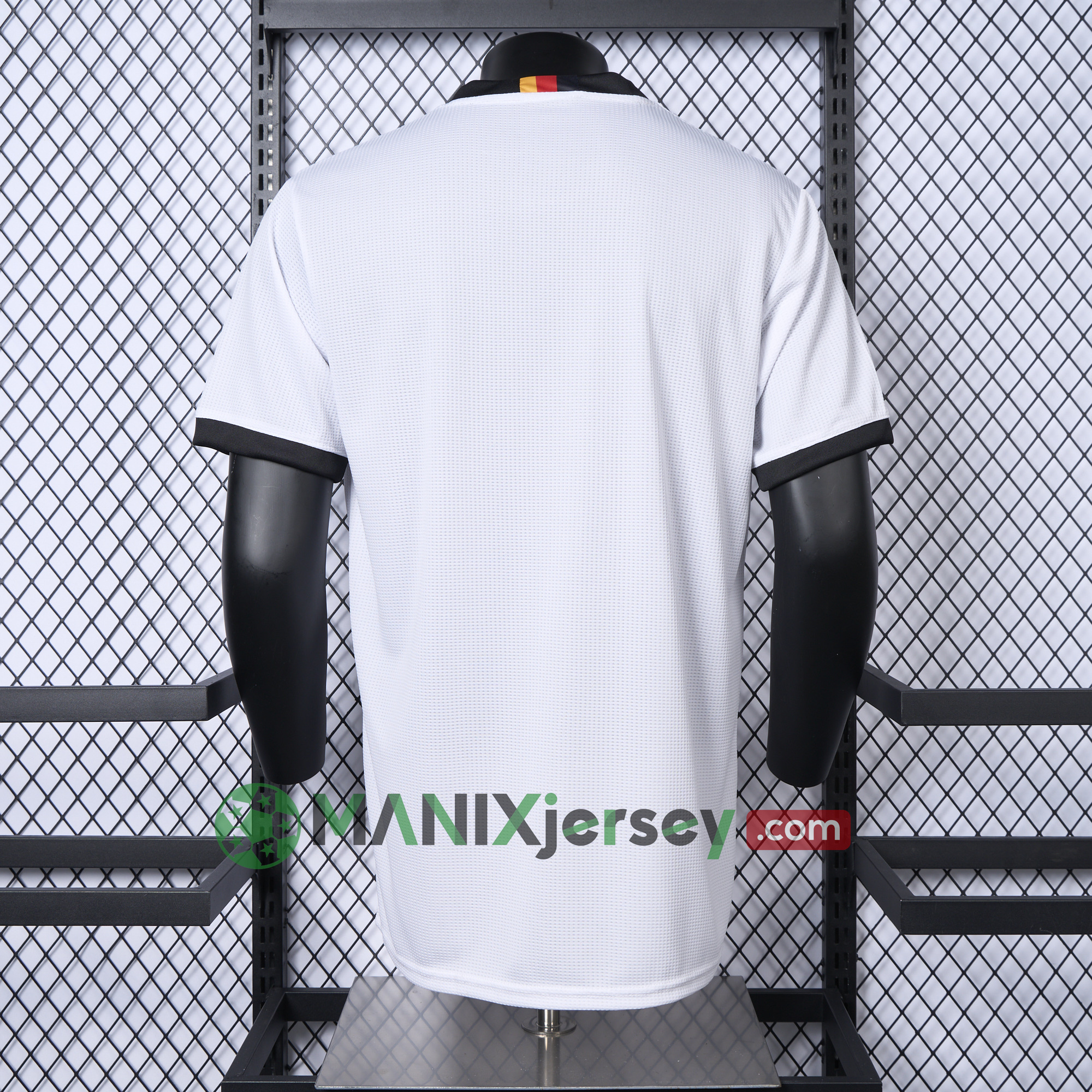 ManixJersey.com | Germany 2025 White Retro Style Jersey - Player Version -Customize Name, Number and Patch | Worldwide Shipping
