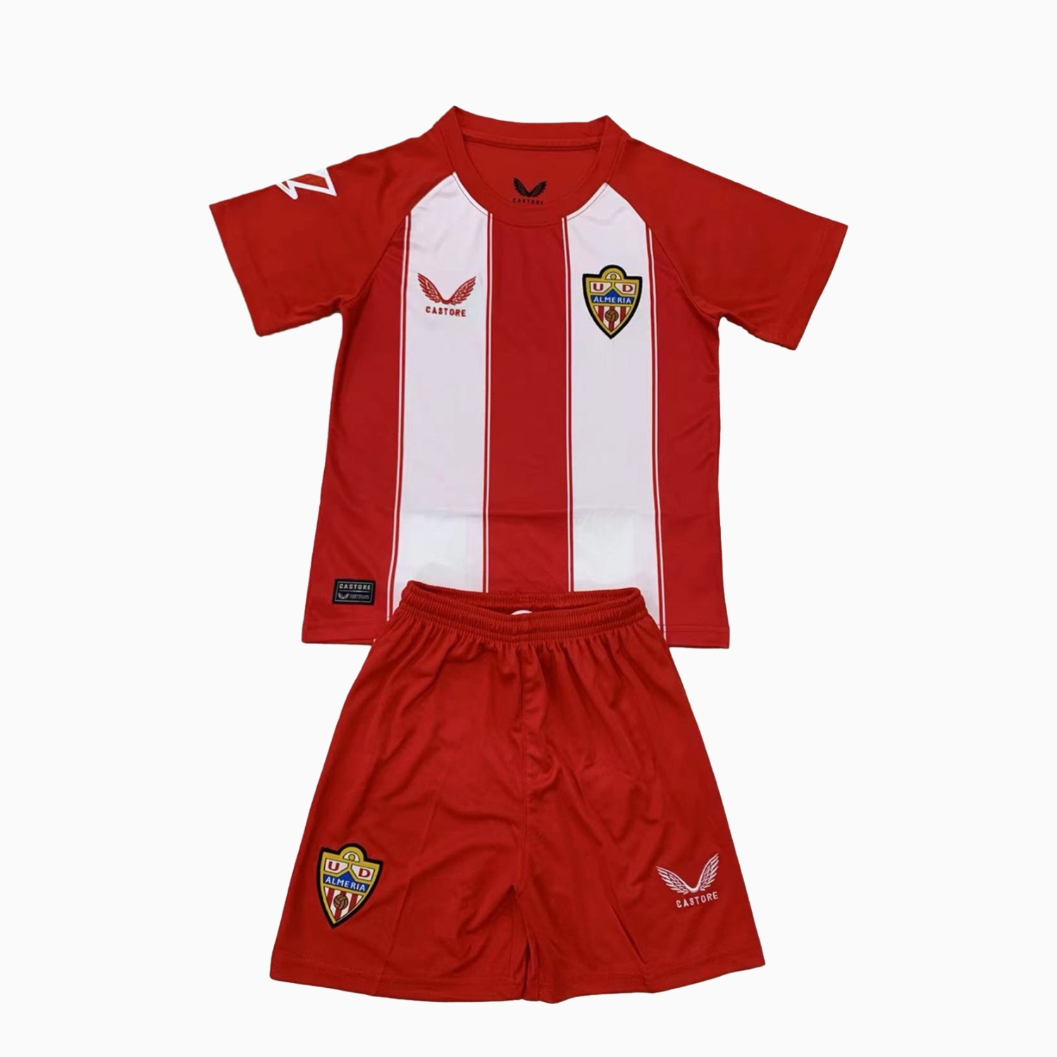 ManixJersey.com | U.D. Almería 24-25 Home Kids Kit -Customize Name, Number and Patch | Worldwide Shipping