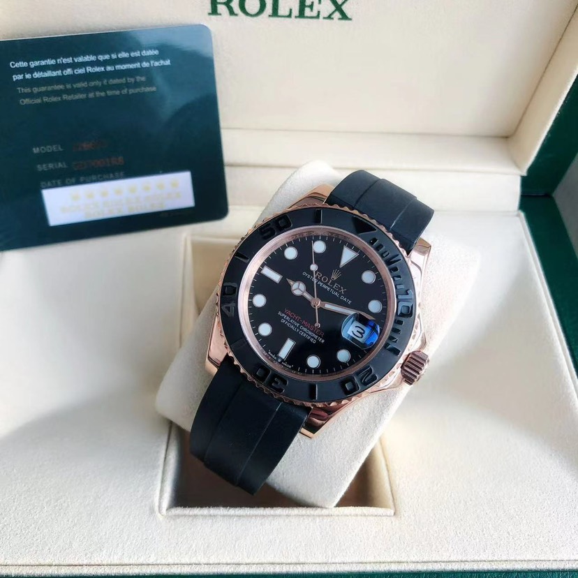 brand Rolex-yacht-master-116655-Oysterflex bracelet 40mm luxury watch for sale – NeveReL