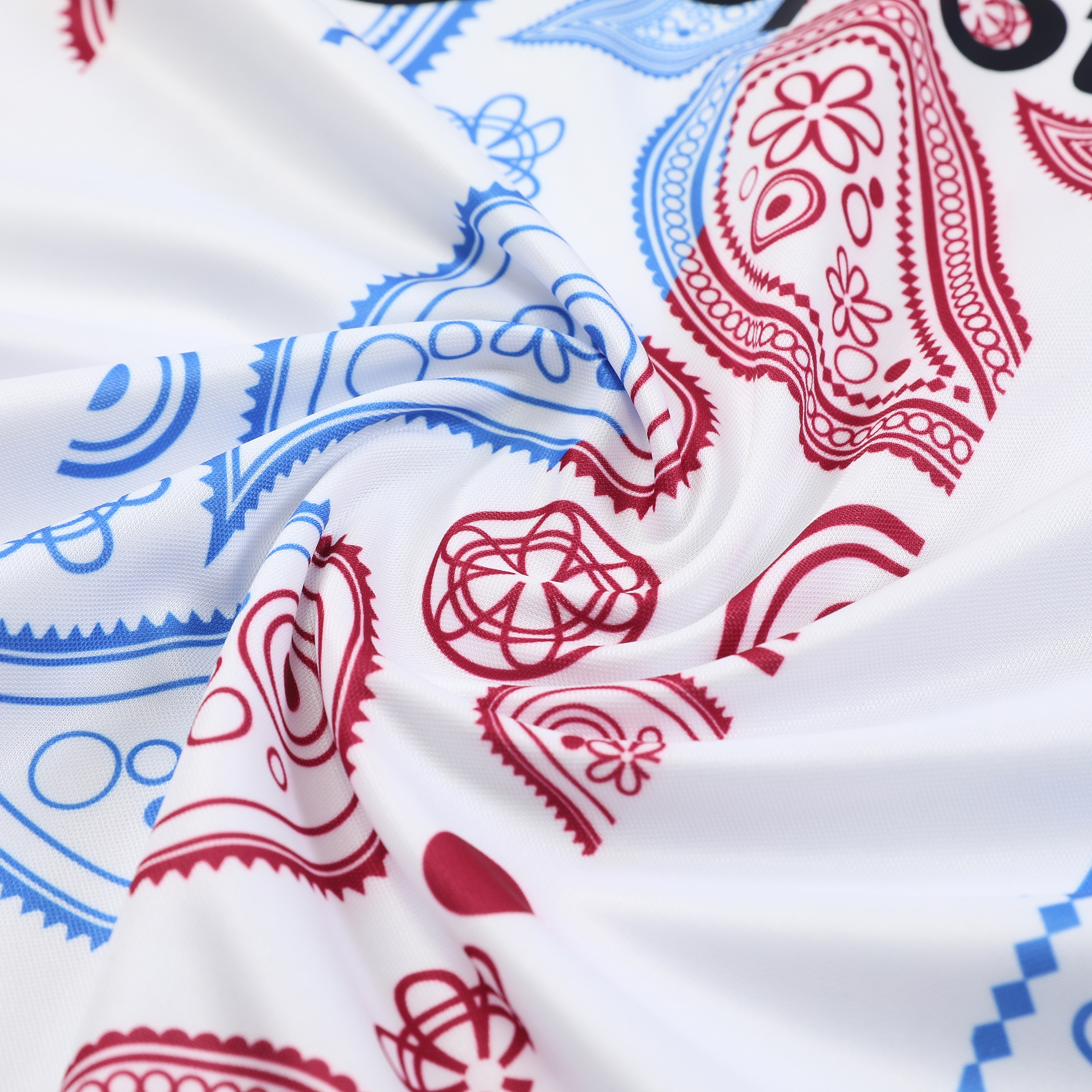 ManixJersey.com | Barcelona 24-25 Training Vest Suit - White with Pattern -Customize Name, Number and Patch | Worldwide Shipping