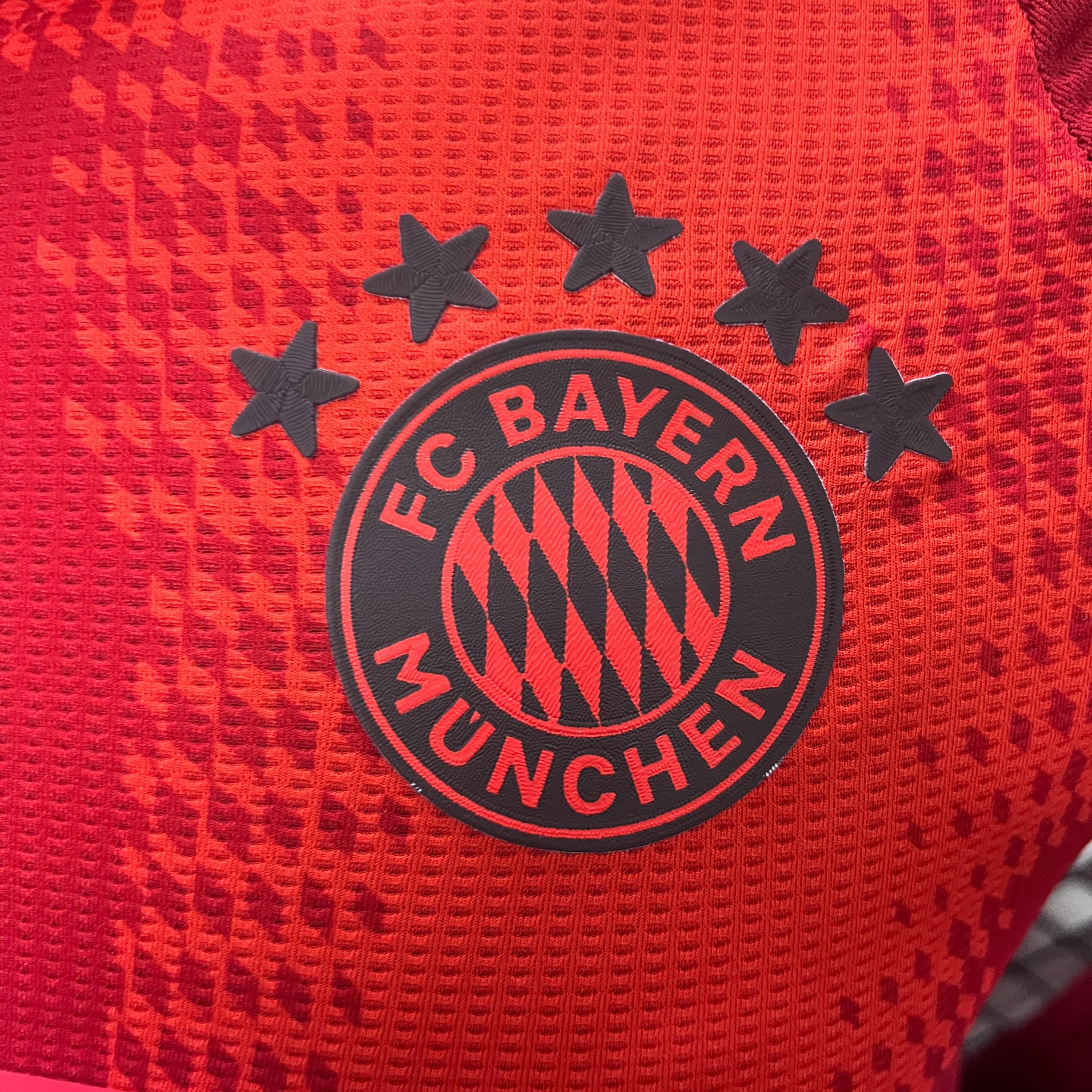 unitedfutballjersey-Bayern Munich 24-25 Home Long Sleeve Jersey - Player Version