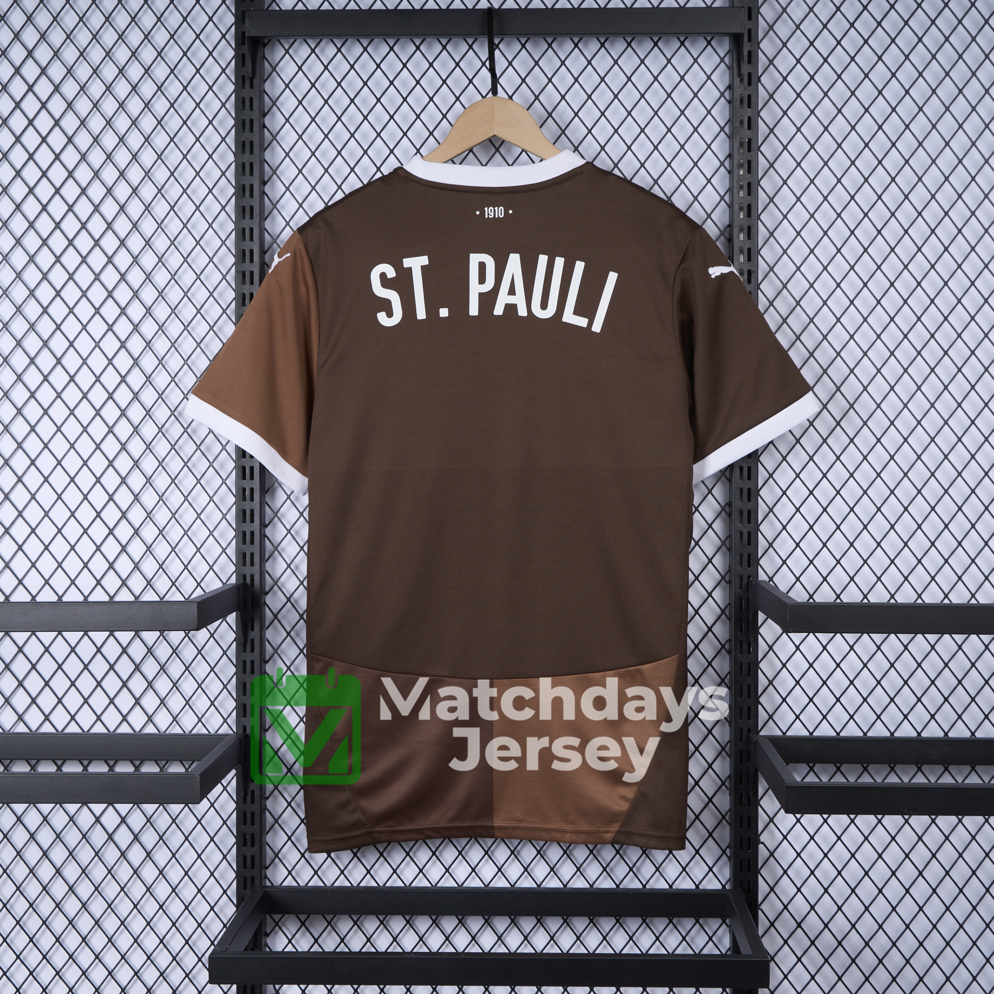 SIUjerseys-St. Pauli 24-25 Home Stadium Jersey - Fans Version