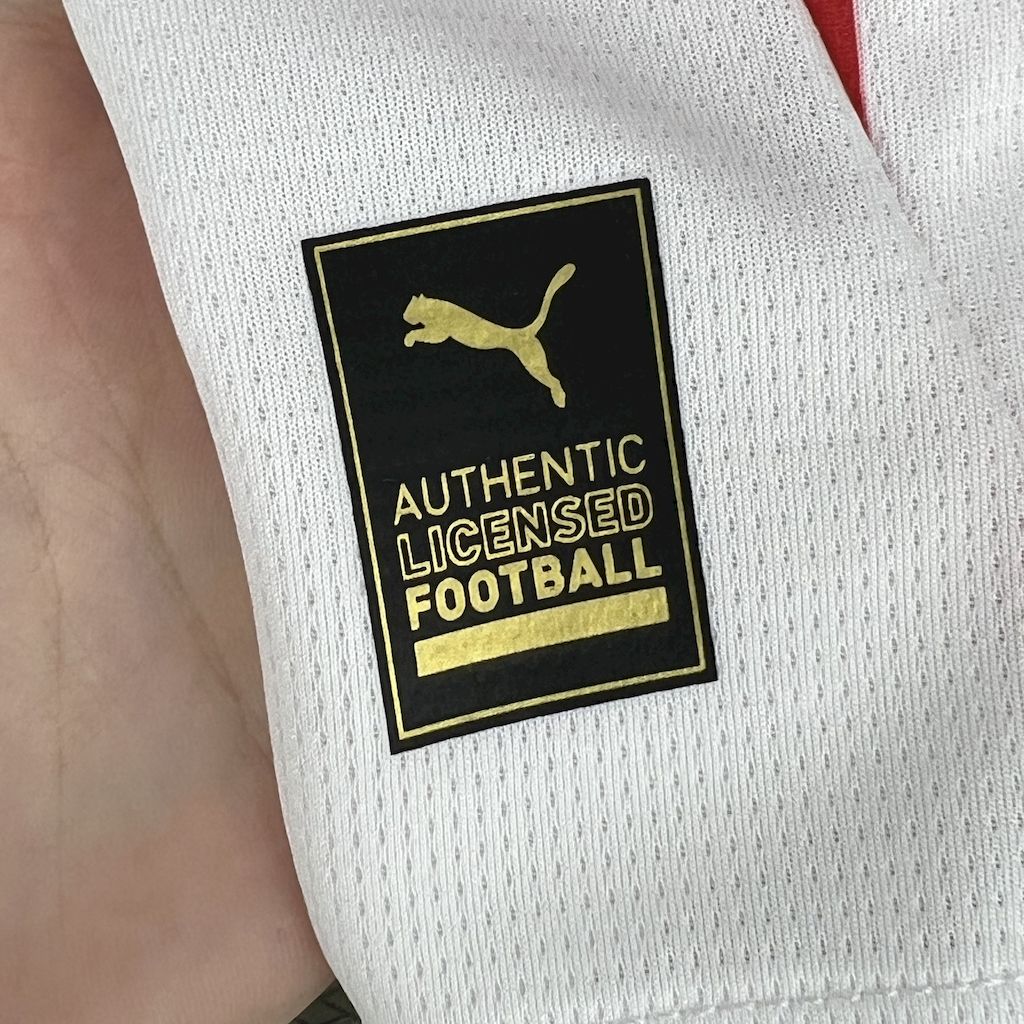 ManixJersey.com | Sporting de Gijon 24-25 Home Kids Kit -Customize Name, Number and Patch | Worldwide Shipping