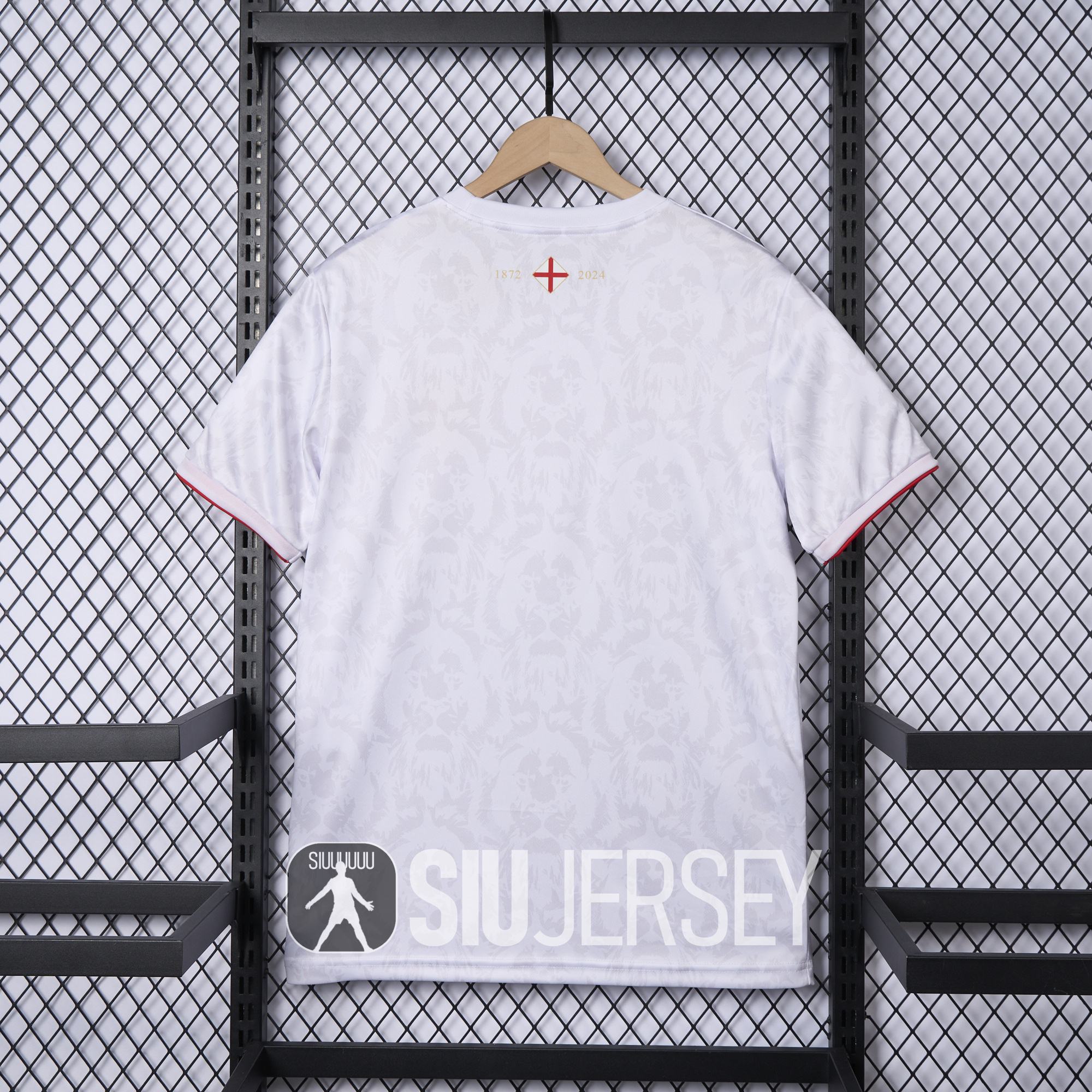 SIUjerseys-England 2024-25 COMMA White Special Edition Jersey - Fans Version