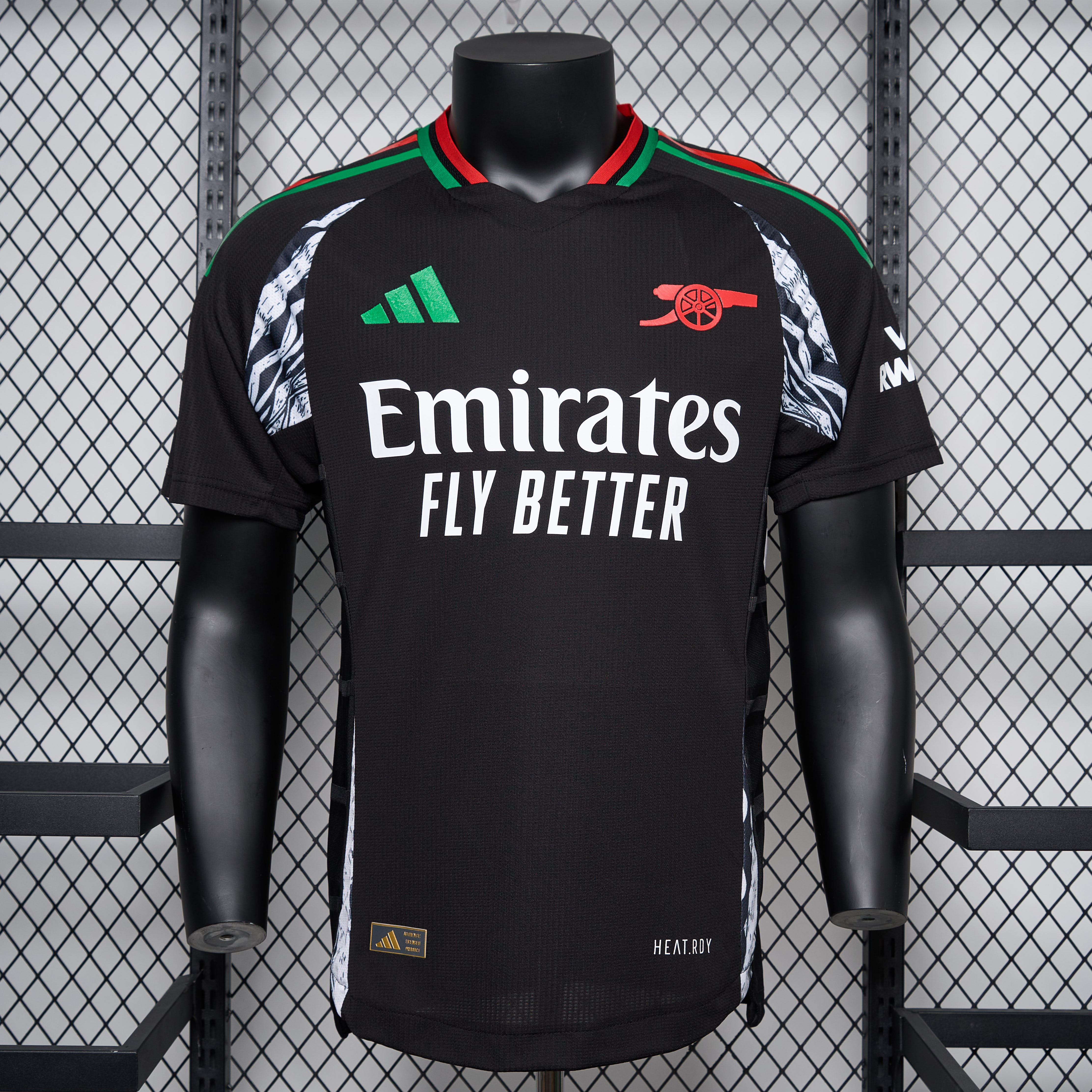 ManixJersey.com | Arsenal 24-25 Away Jersey - Player Version -Customize Name, Number and Patch | Worldwide Shipping