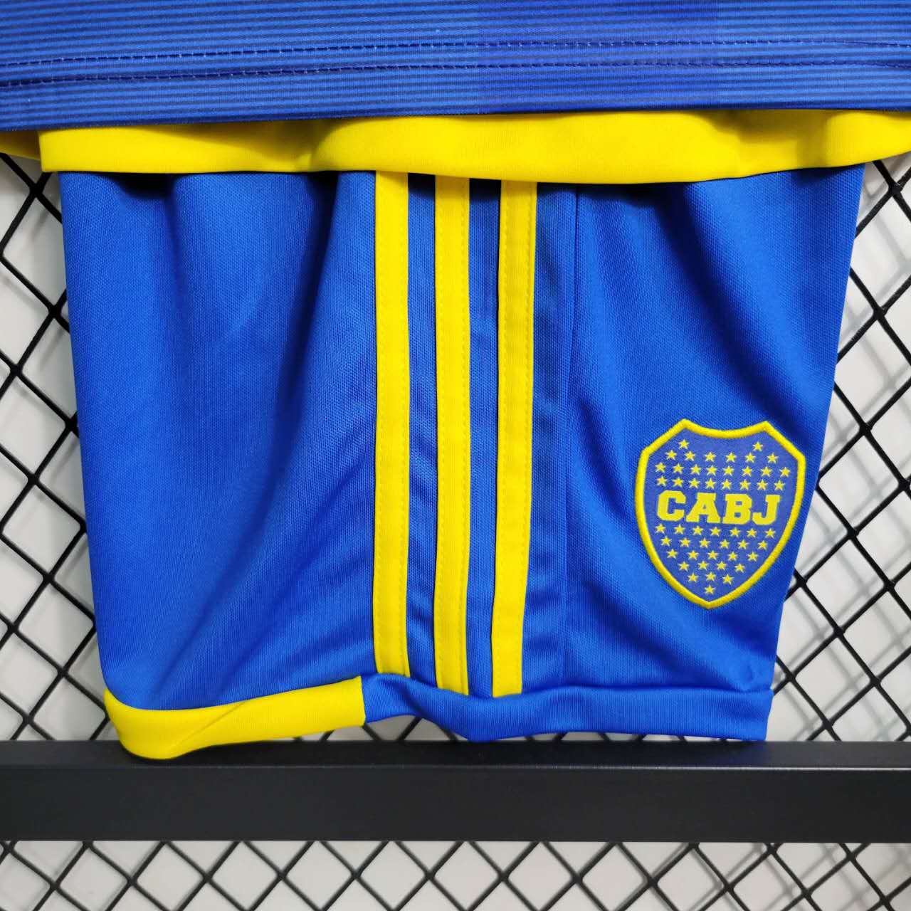 SIUjerseys-Boca Juniors 23-24 Home Stadium Kids Kit