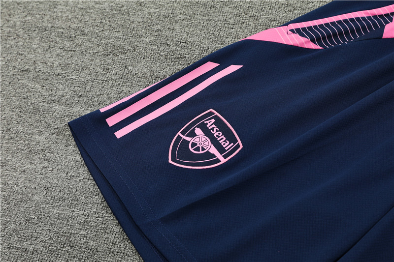 foot-Arsenal 24-25 Short-Sleeve Training Set - Pink