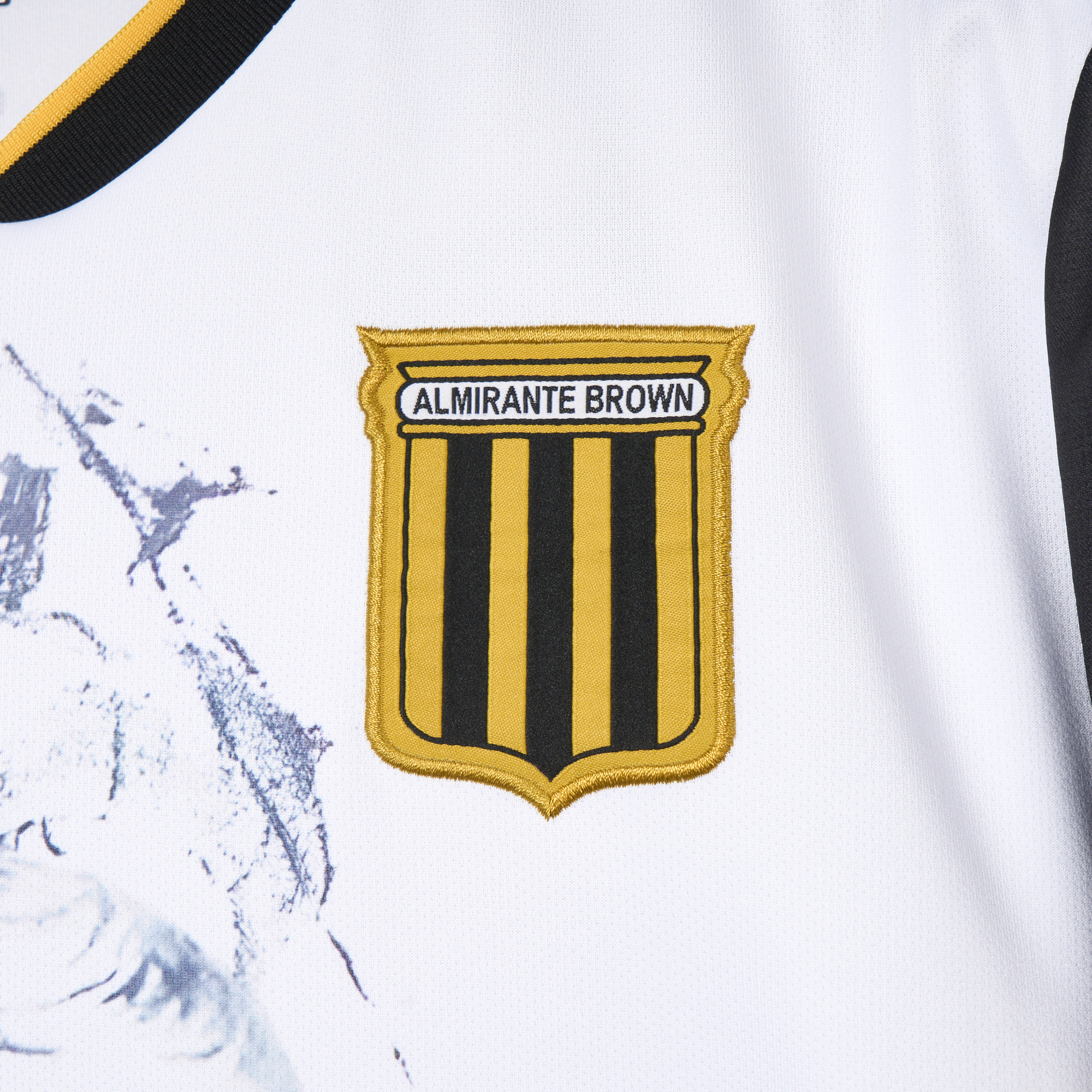 ManixJersey.com | Retro Club Almirante Brown 2021 White Anniversary Jersey -Customize Name, Number and Patch | Worldwide Shipping