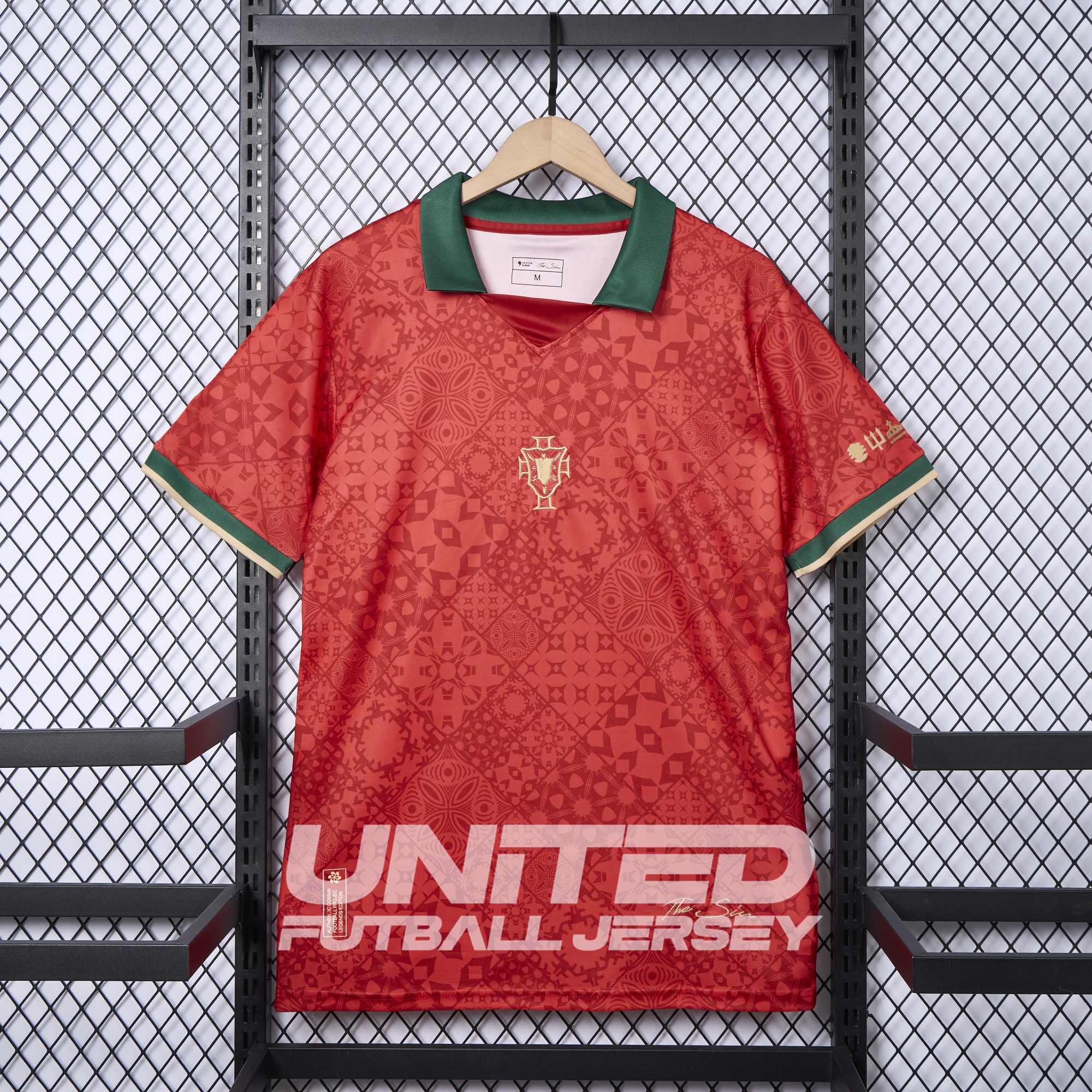 unitedfutballjersey-Portugal 2024-25 COMMA C.Ronaldo Jersey - Fans Version