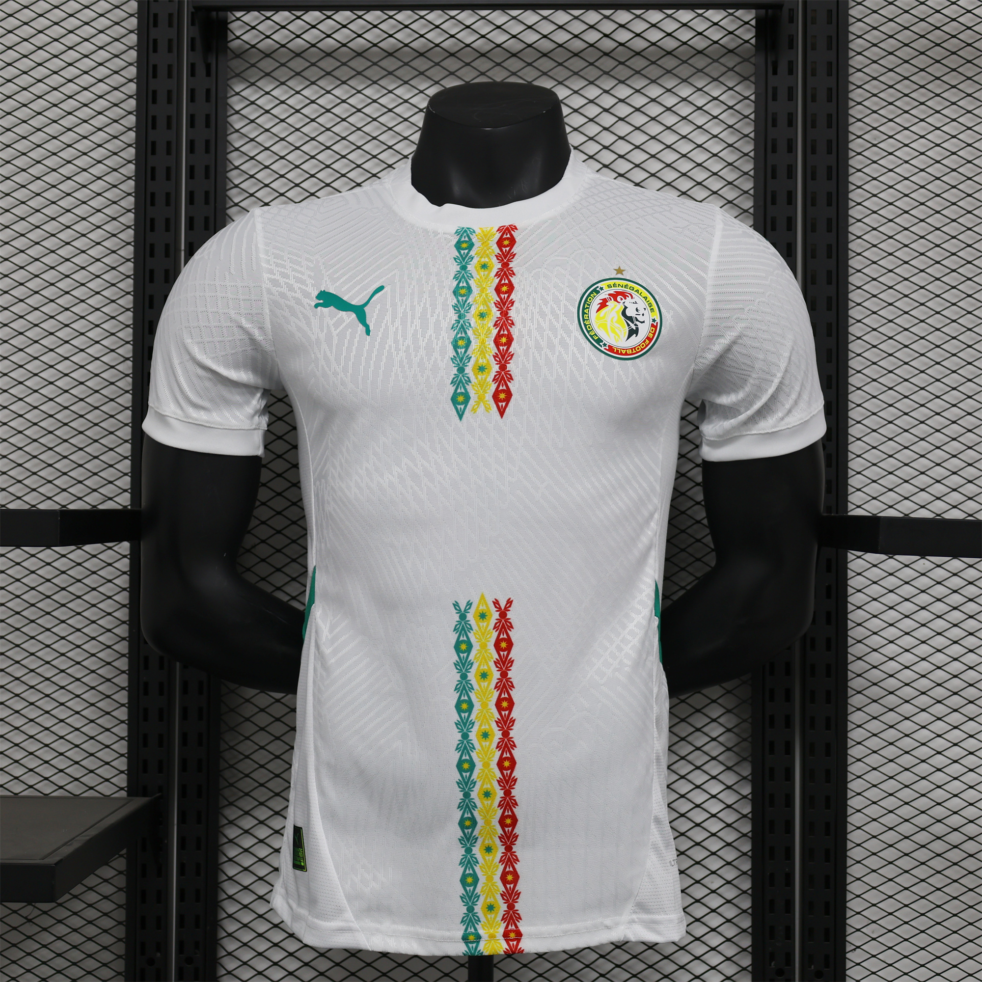 ManixJersey.com | Senegal 24-25 Home White Jersey - Player Version -Customize Name, Number and Patch | Worldwide Shipping