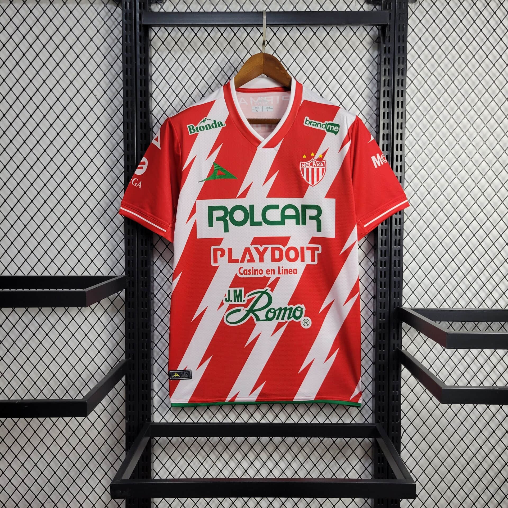 ManixJersey.com | Club Necaxa 24-25 Home Stadium Jersey - Fans Version -Customize Name, Number and Patch | Worldwide Shipping