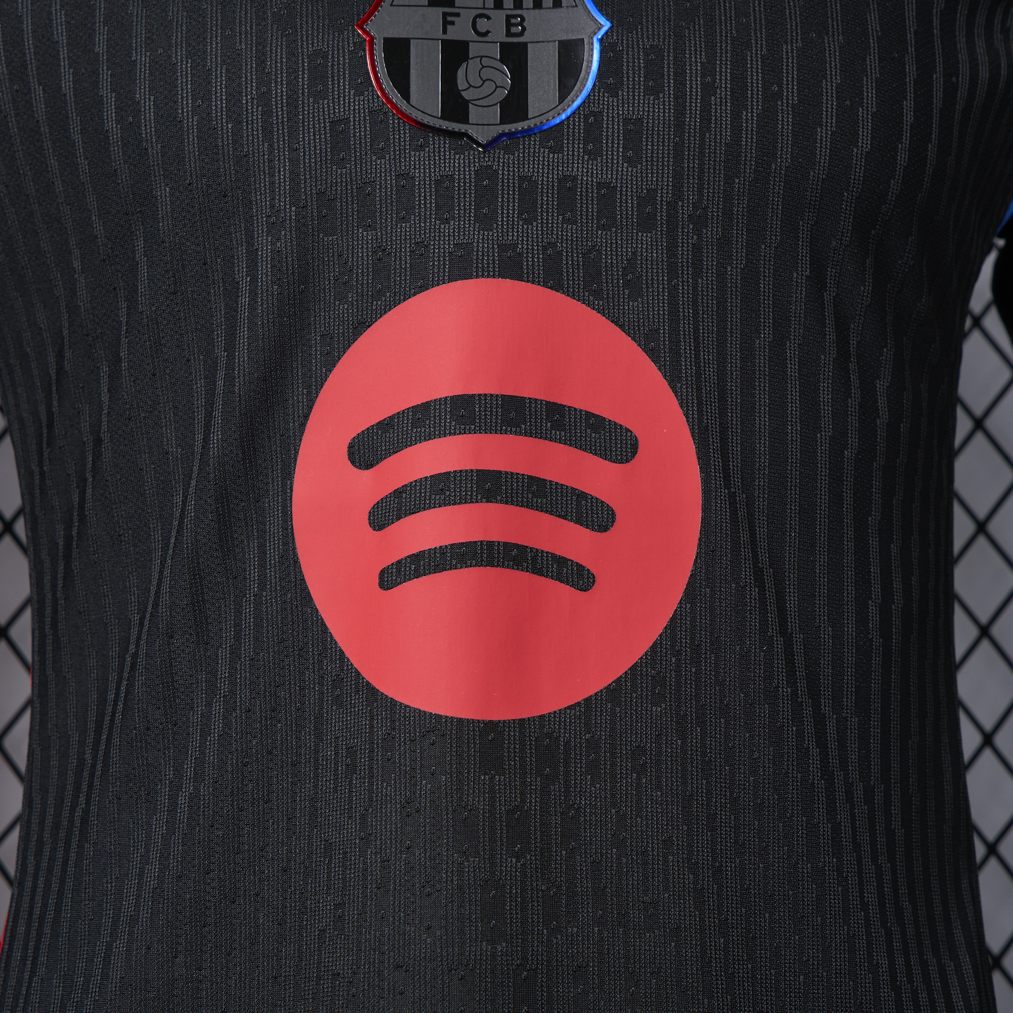 ManixJersey.com | Barcelona 24-25 Away Jersey with Big Logo - Player Version -Customize Name, Number and Patch | Worldwide Shipping