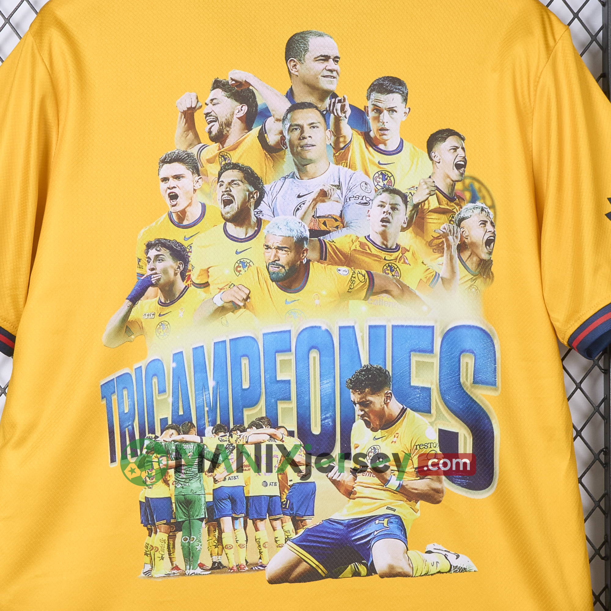 ManixJersey.com | Club América 2024 Triple Championship Commemorative Edition Jersey -Customize Name, Number and Patch | Worldwide Shipping