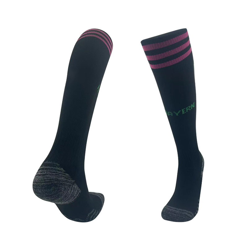 Bayern Munich 23-24 Away Socks - Black:football jersey mysite: unitedjerseyfootball 邓江浪:football