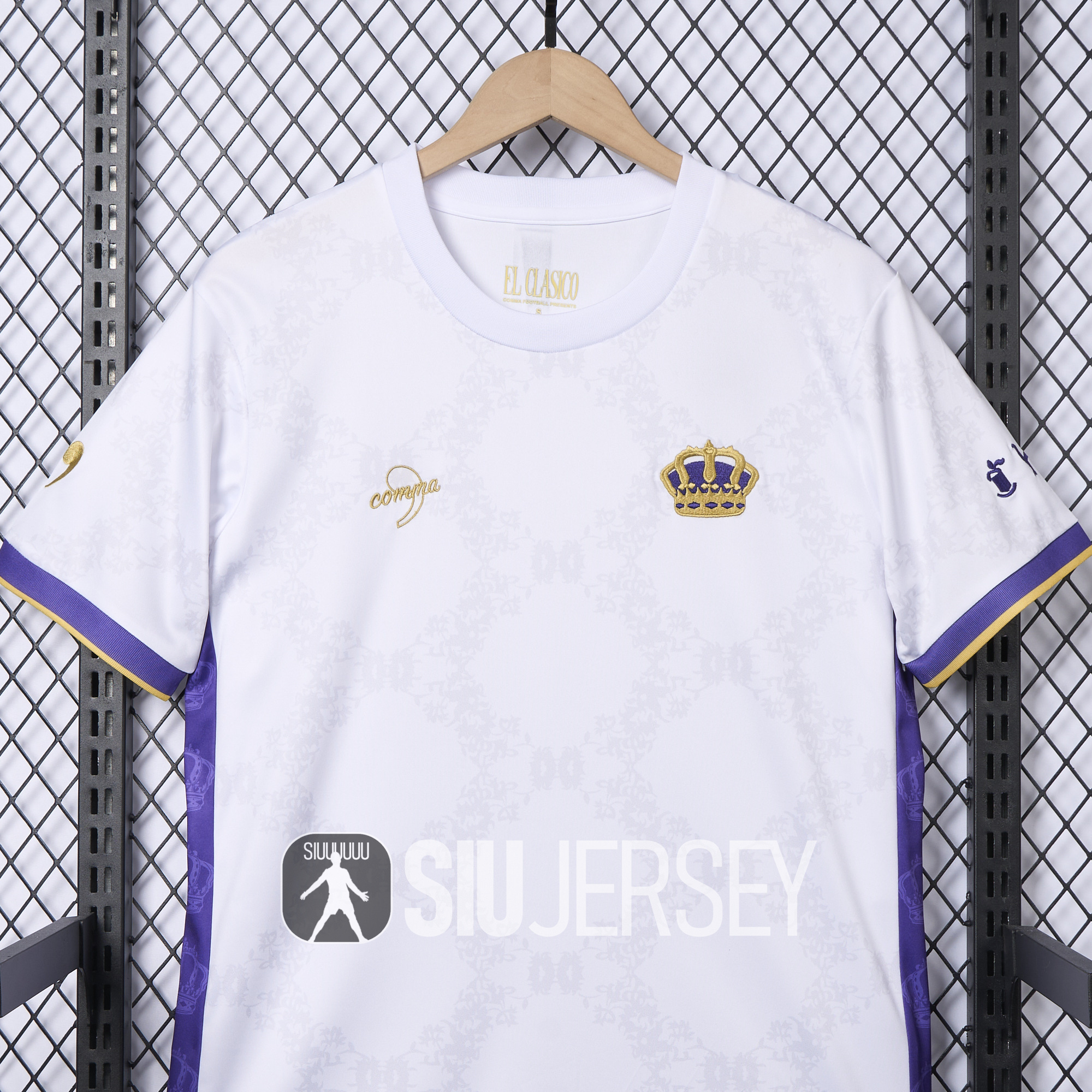 SIUjerseys-Real Madrid 2024-25 COMMA Gareth Bale Jersey - Fans Version