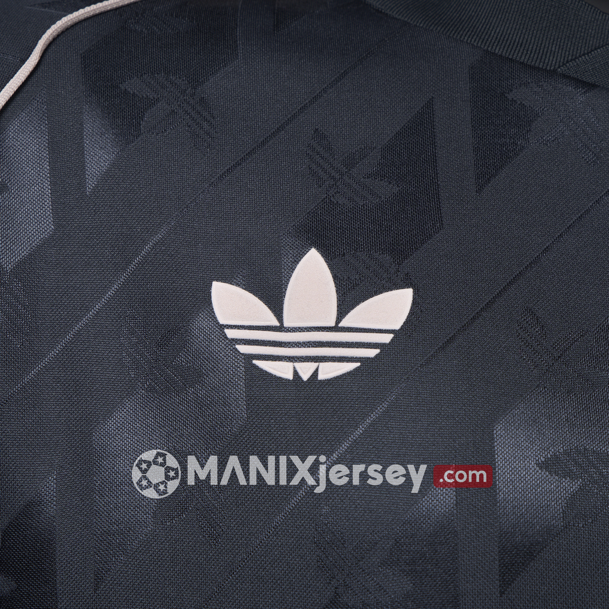 ManixJersey.com | Real Madrid 24-25 Originals LFSTLR Long Sleeve Charcoal Jersey - Player Version -Customize Name, Number and Patch | Worldwide Shipping