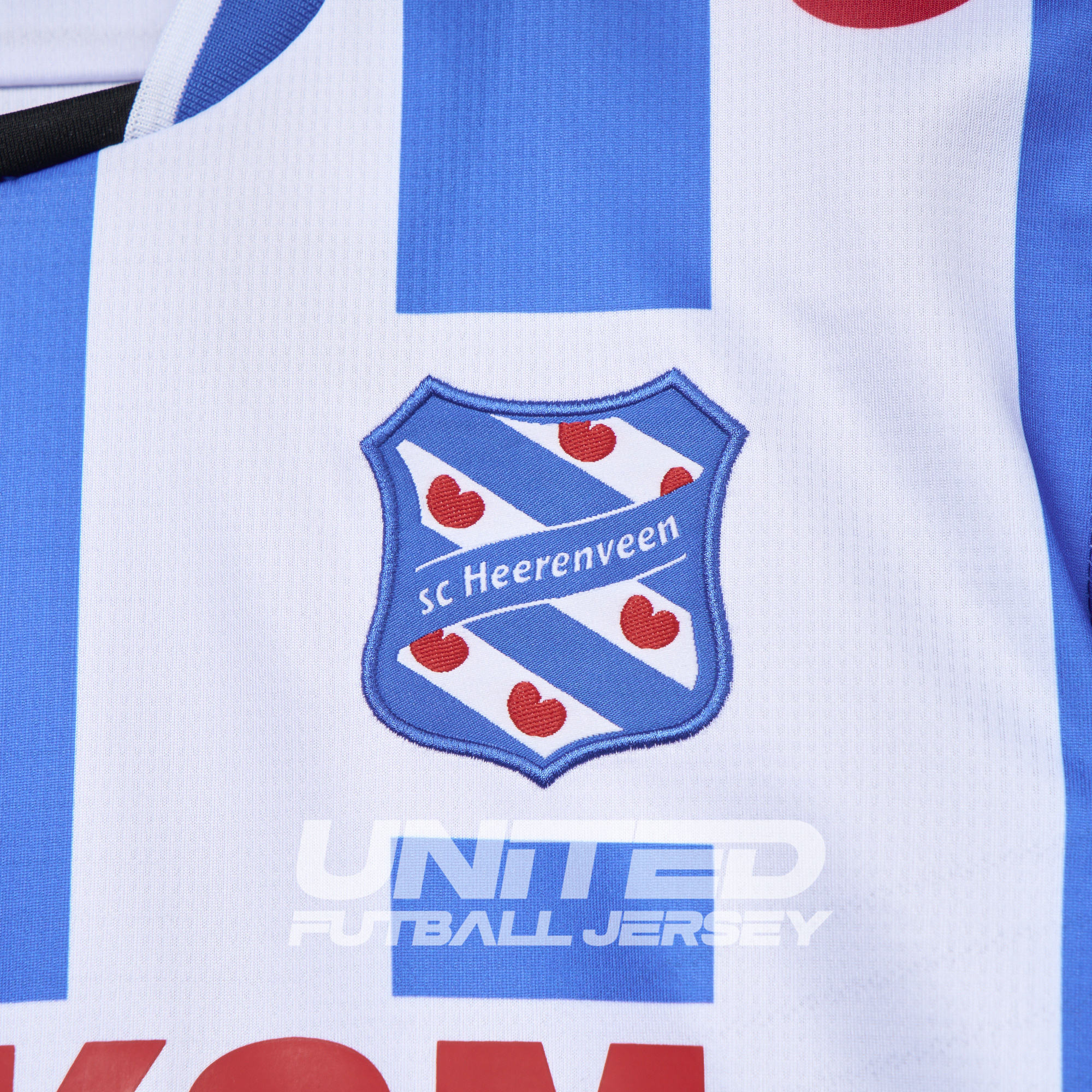 unitedfutballjersey-SC Heerenveen 24-25 Home Jersey - Fans Version