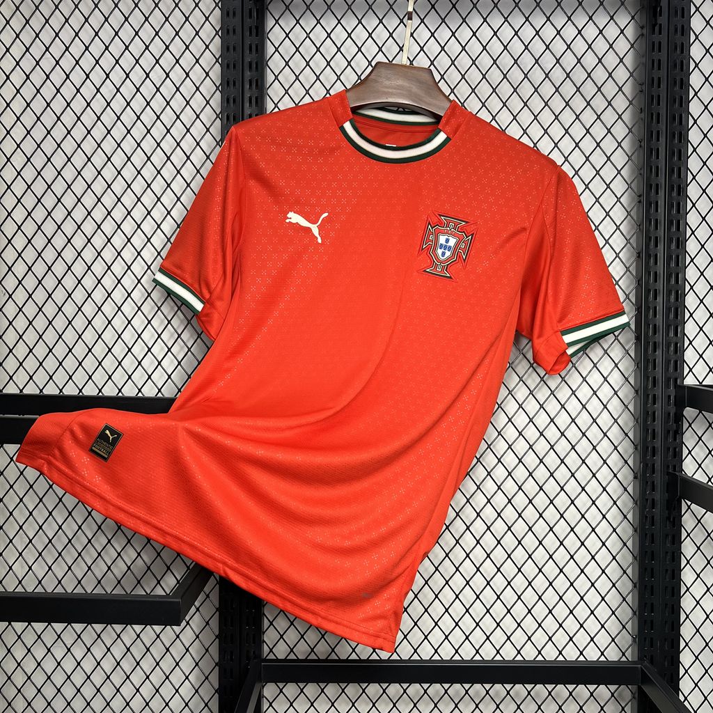 ManixJersey.com | Portugal 2025-26 Home Jersey - Fans Version -Customize Name, Number and Patch | Worldwide Shipping