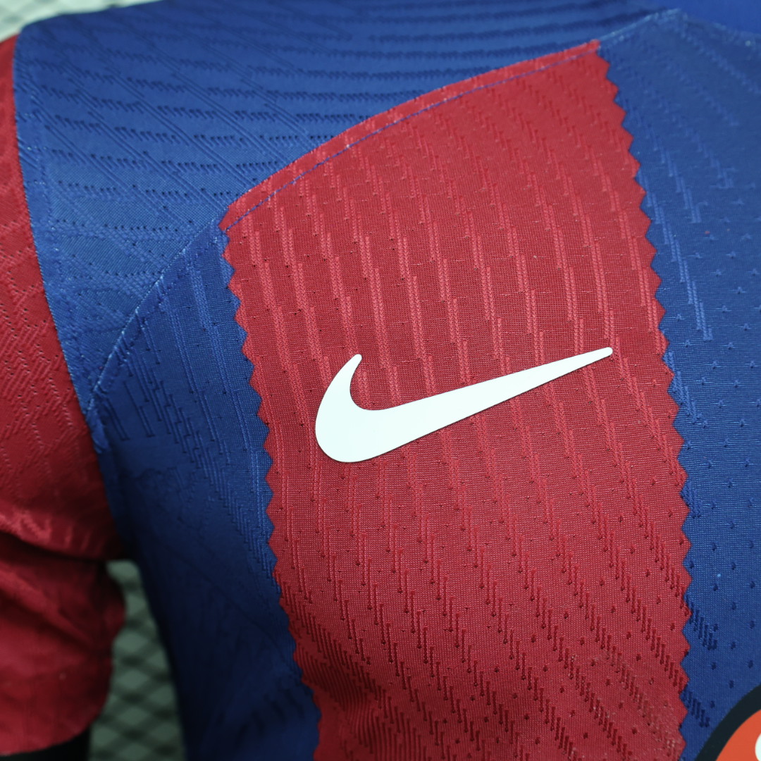 ManixJersey.com | Barcelona X RS Iconic Tongue Jersey - Player Version -Customize Name, Number and Patch | Worldwide Shipping