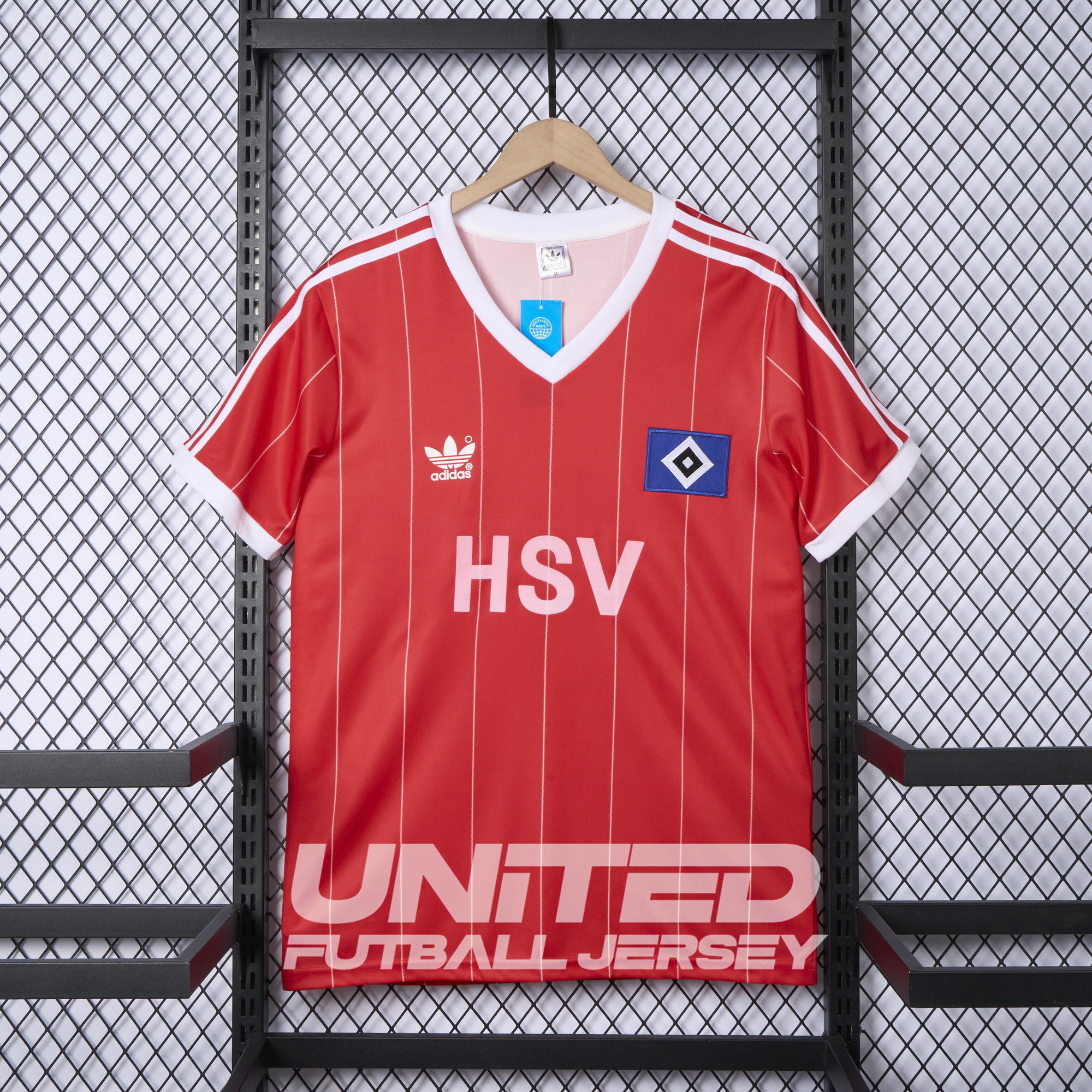 foot-Retro Hamburger SV 83-84 Away Stadium Jersey