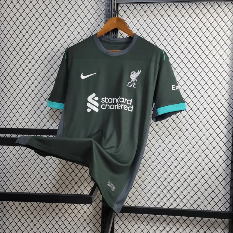 ManixJersey.com | Liver.pool 24-25 Away Jersey - Fans Version -Customize Name, Number and Patch | Worldwide Shipping