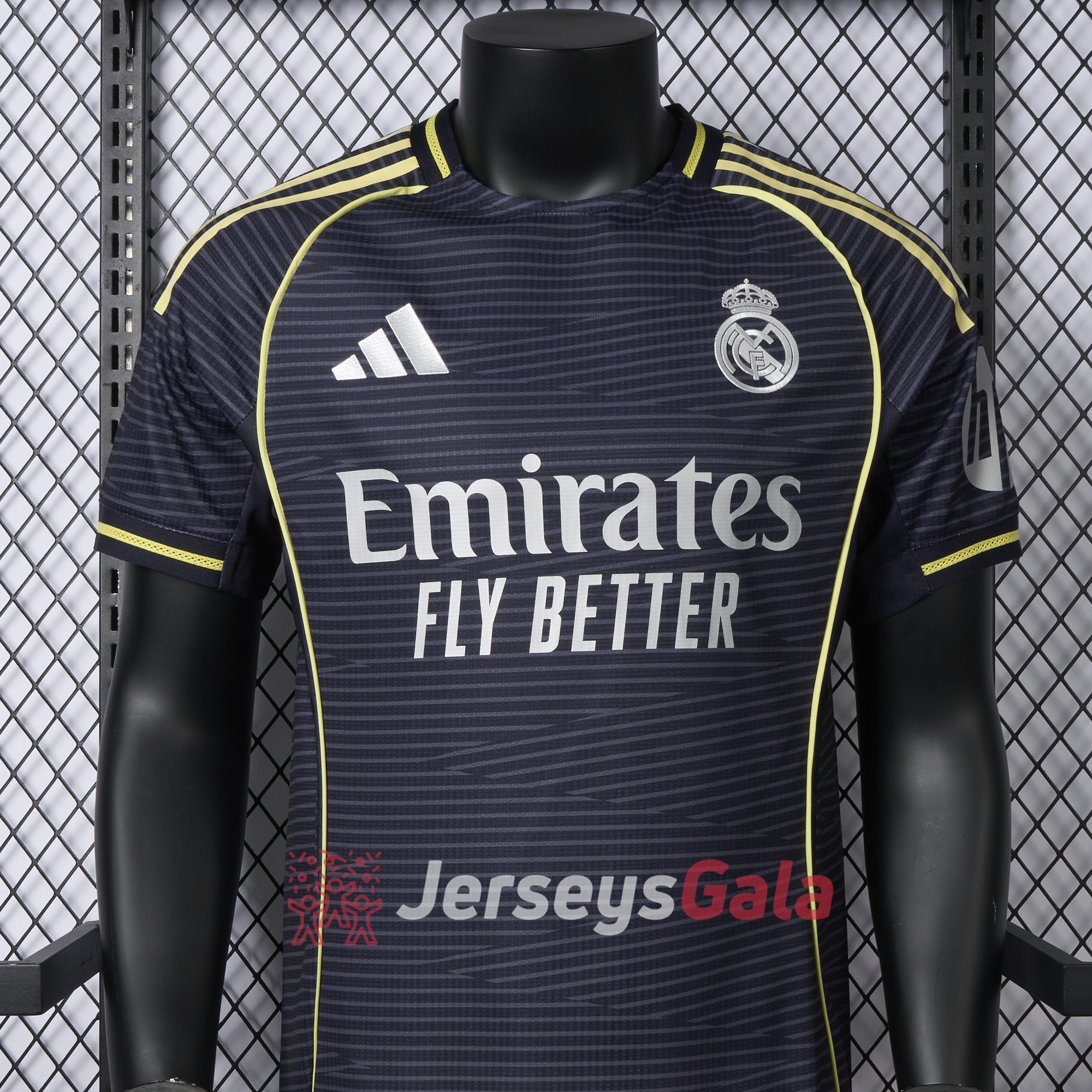 JerseysGala.com | Real Madrid 25-26 Away Jersey (Informal-release Version) - Player Version -Customize Name, Number and Patch | Worldwide Shipping