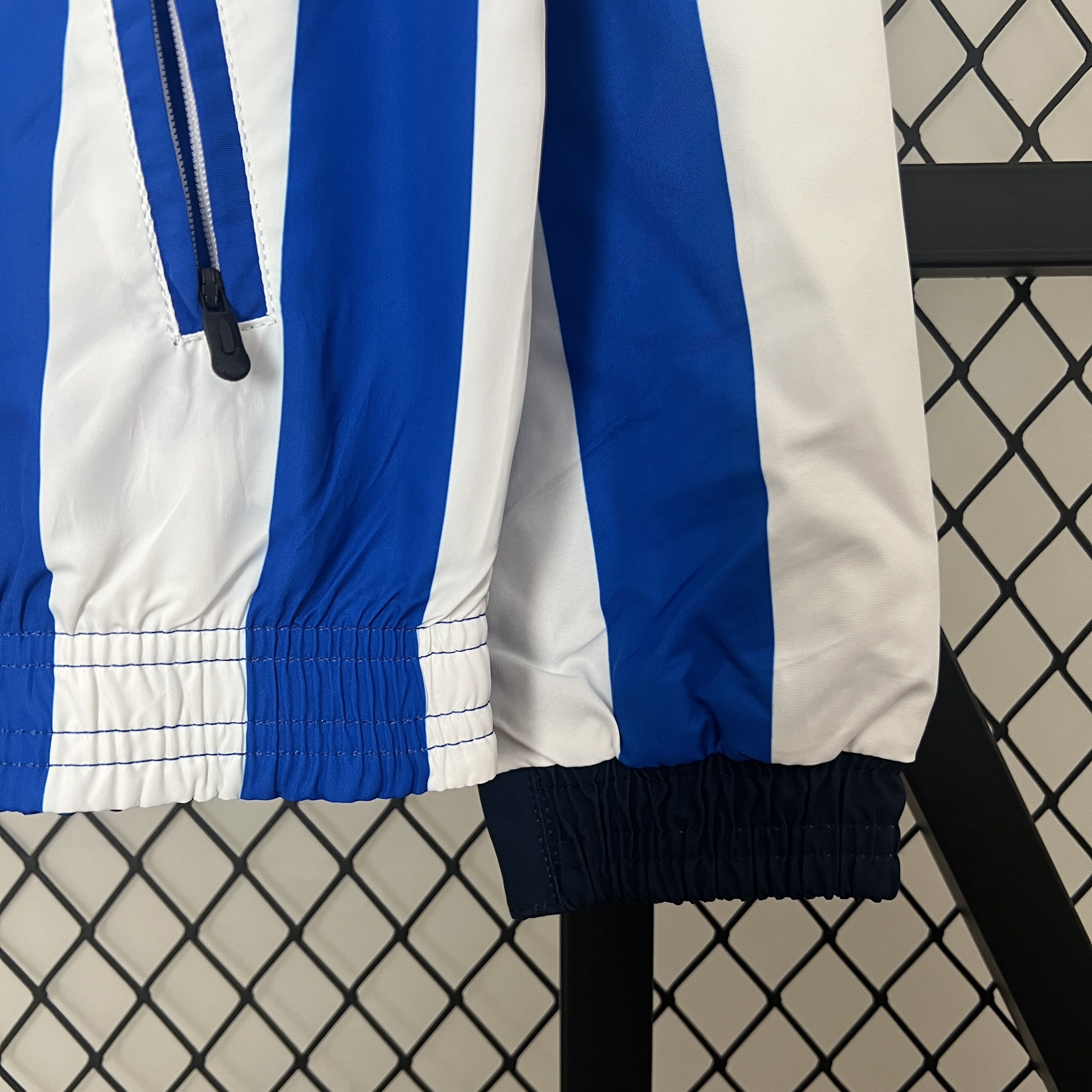 ManixJersey.com | Porto 24-25 Double Sided Reversible Windbreaker - Blue & White -Customize Name, Number and Patch | Worldwide Shipping