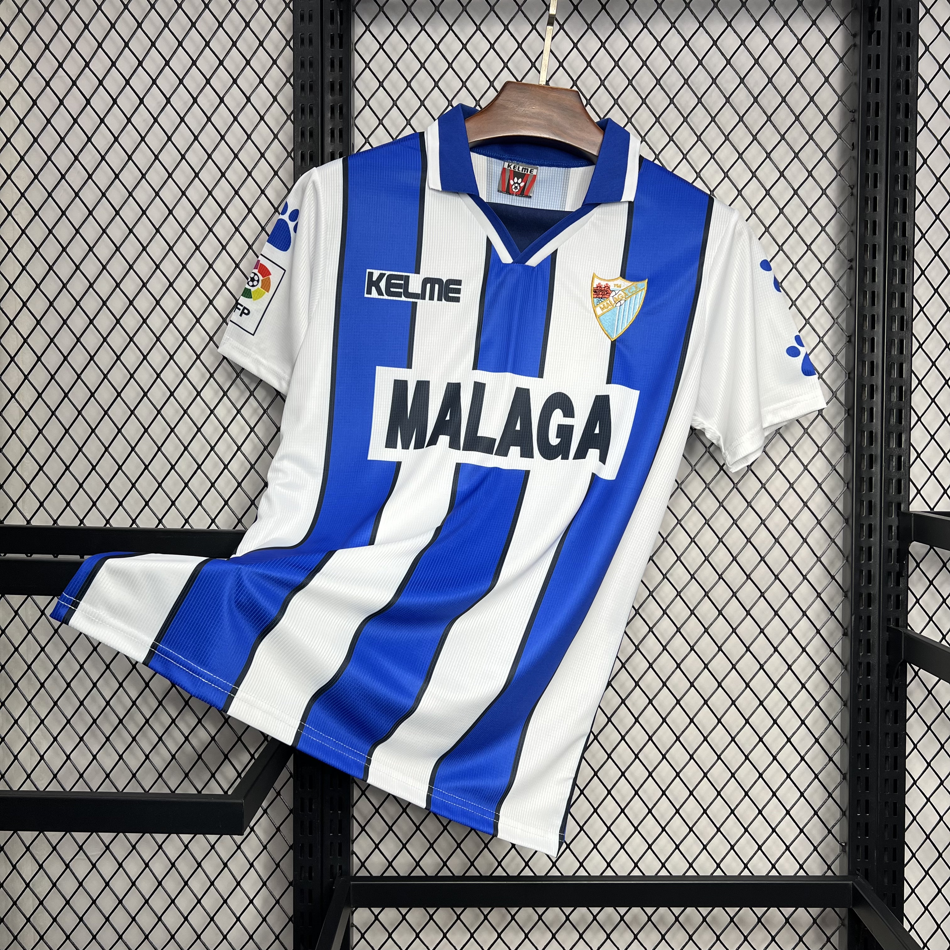 ManixJersey.com | Retro Málaga 1998-99 Home Jersey -Customize Name, Number and Patch | Worldwide Shipping