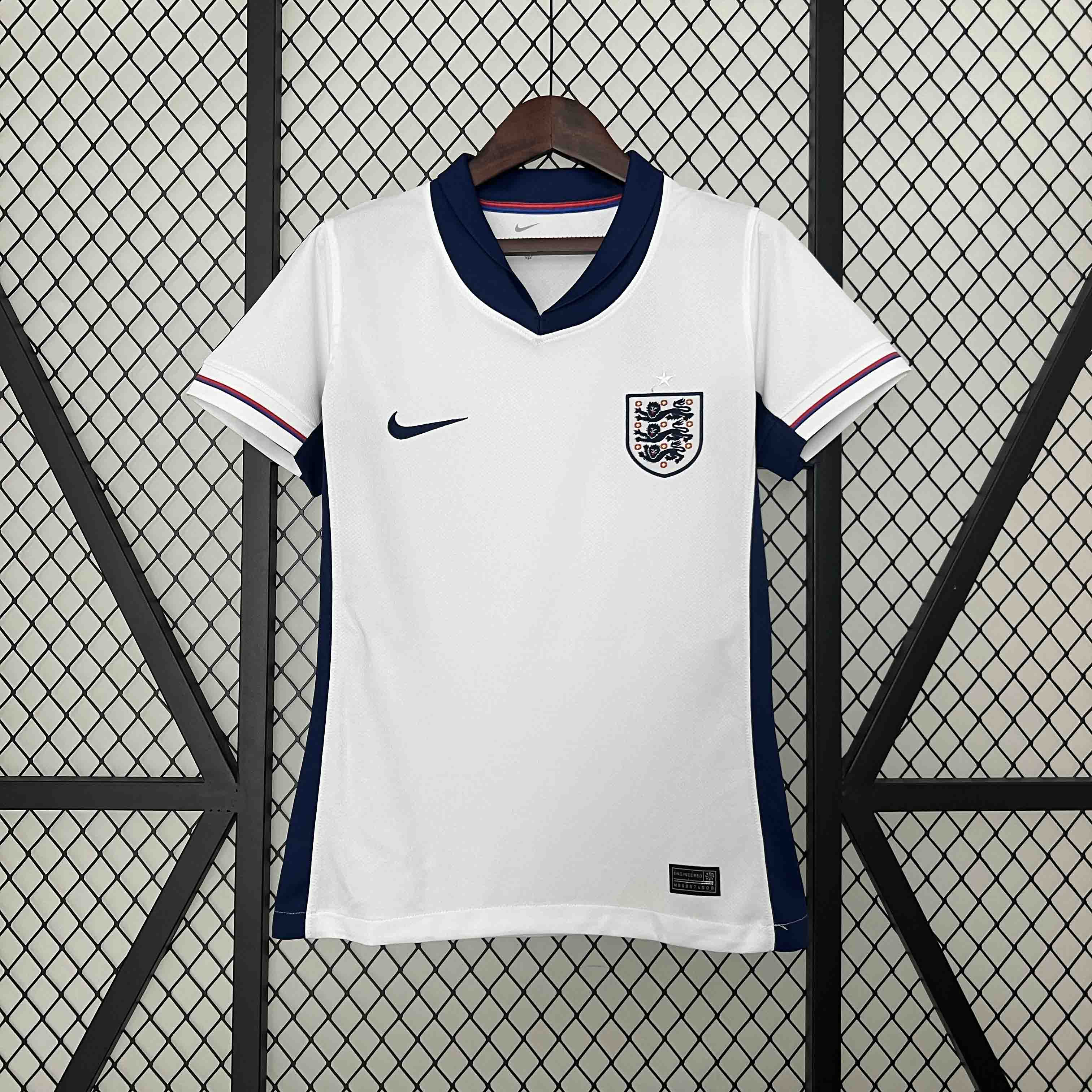 JerseysGala.com | Women's England 2024 Home Stadium Jersey -Customize Name, Number and Patch | Worldwide Shipping