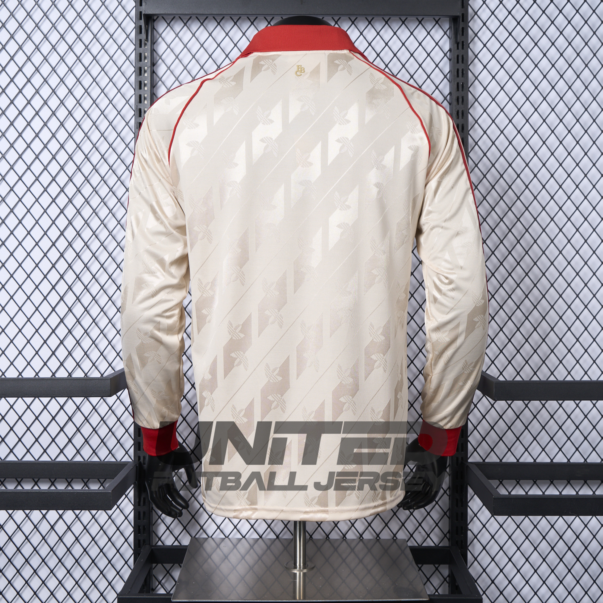 unitedfutballjersey-Bayern Munich 24-25 Originals LFSTLR Long Sleeve Off White Jersey - Player Version